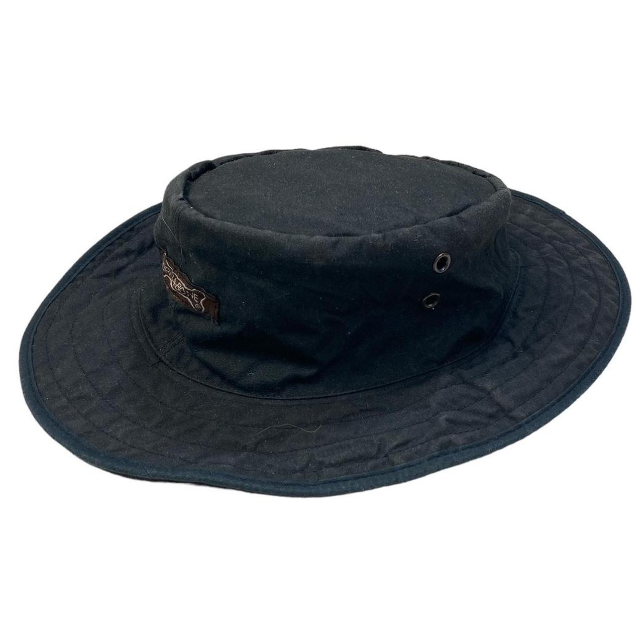 Driza-Bone Black Wax Safari Hat The Hat is a Size... - Depop