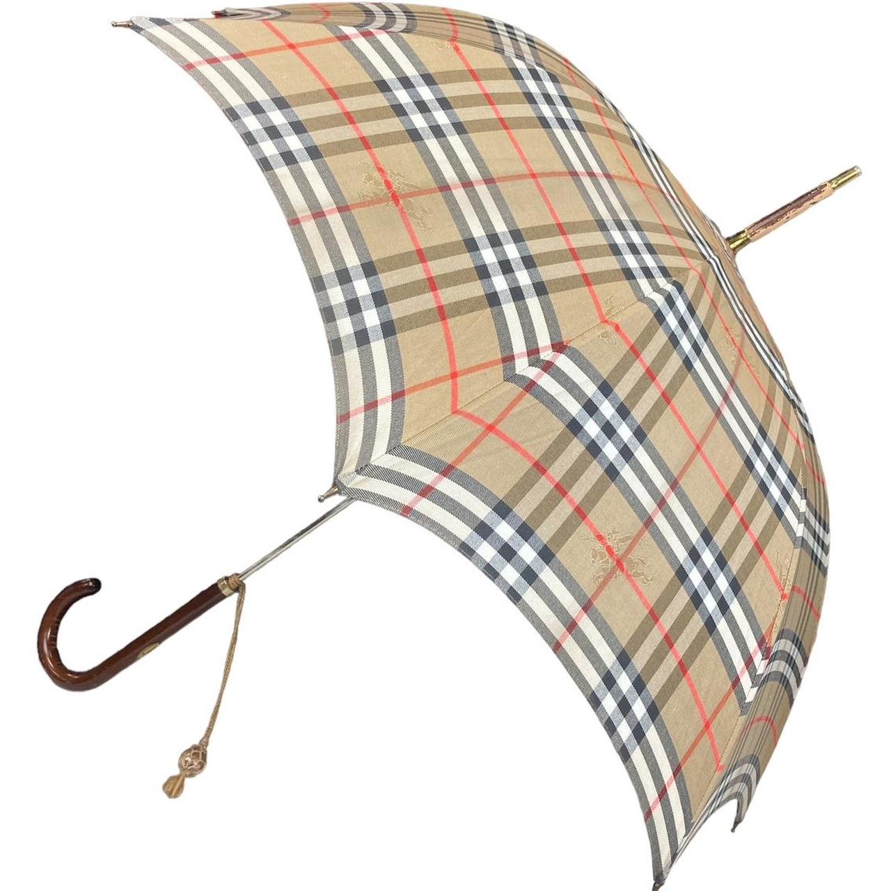 Burberry vintage 2024 check umbrella