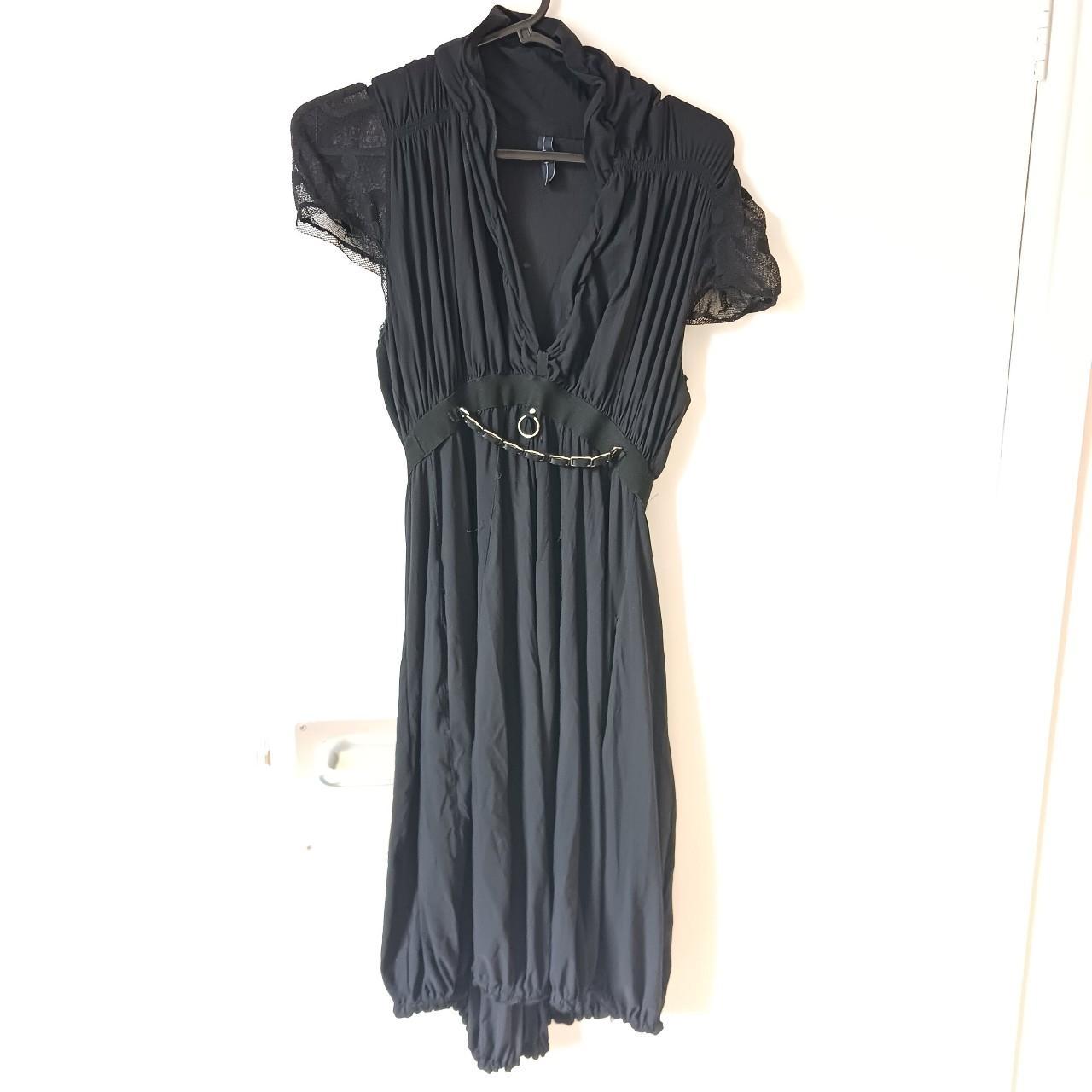Amazing Gothic dress, knee/mid thigh length with... - Depop