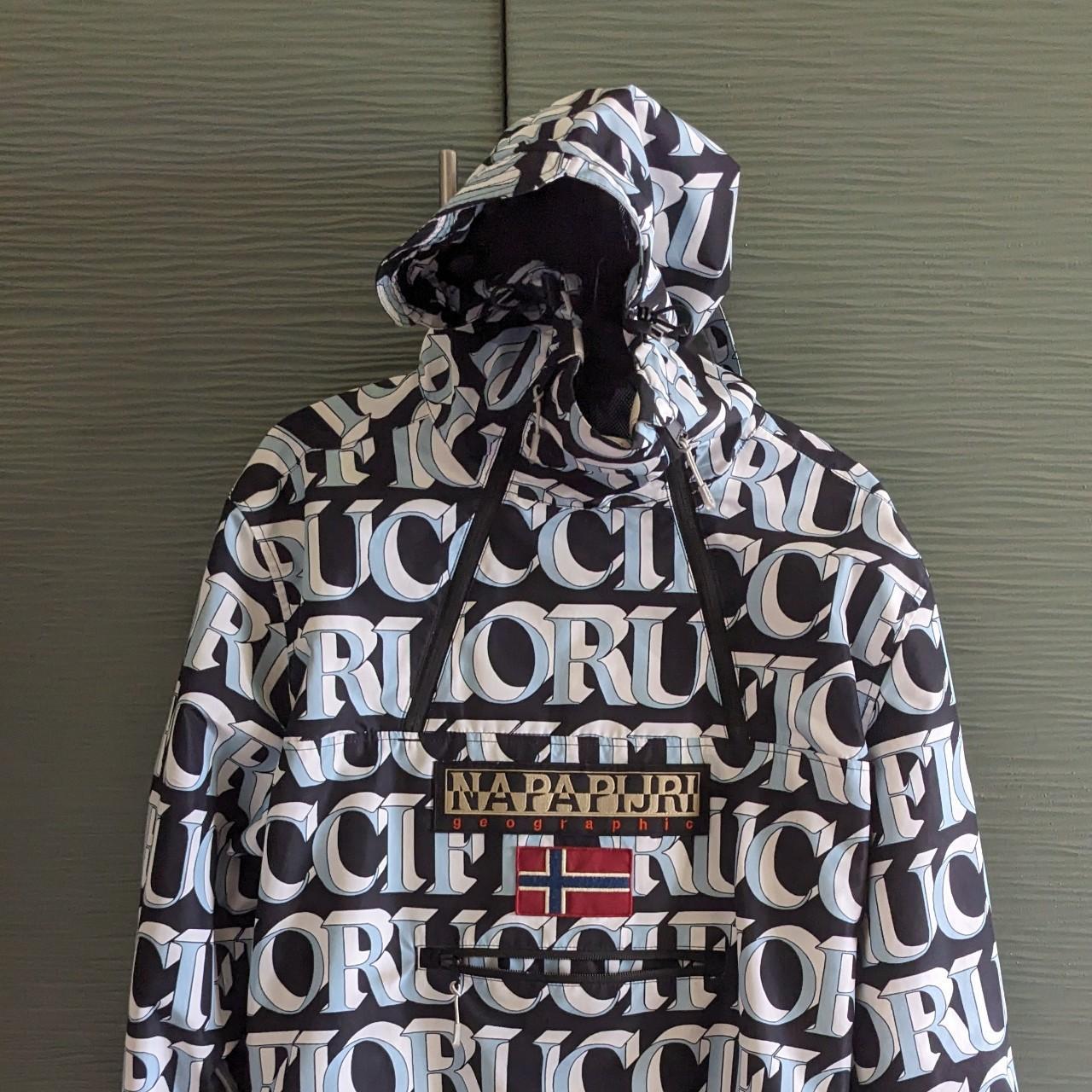 Napapijiri x Fiorucci windbreaker jacket classic | Depop