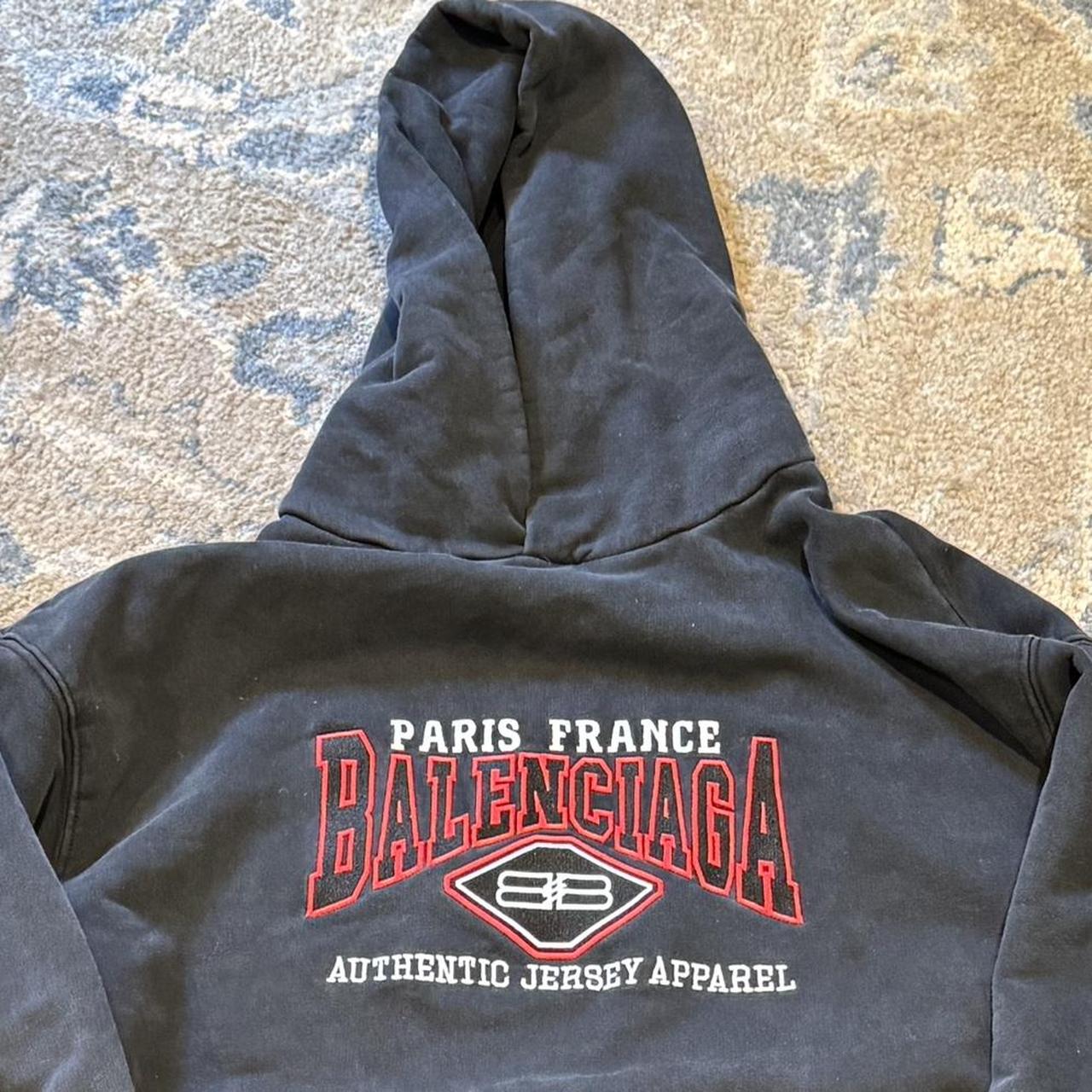 Balenciaga authentic Jersey Apparel hoodie (m fits | Depop