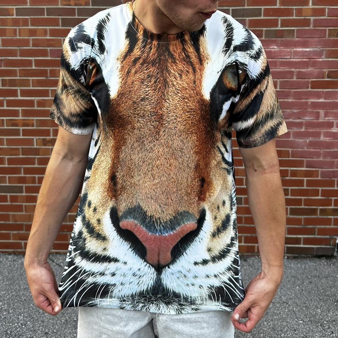 3D Tiger T Shirt | Tiger-Universe