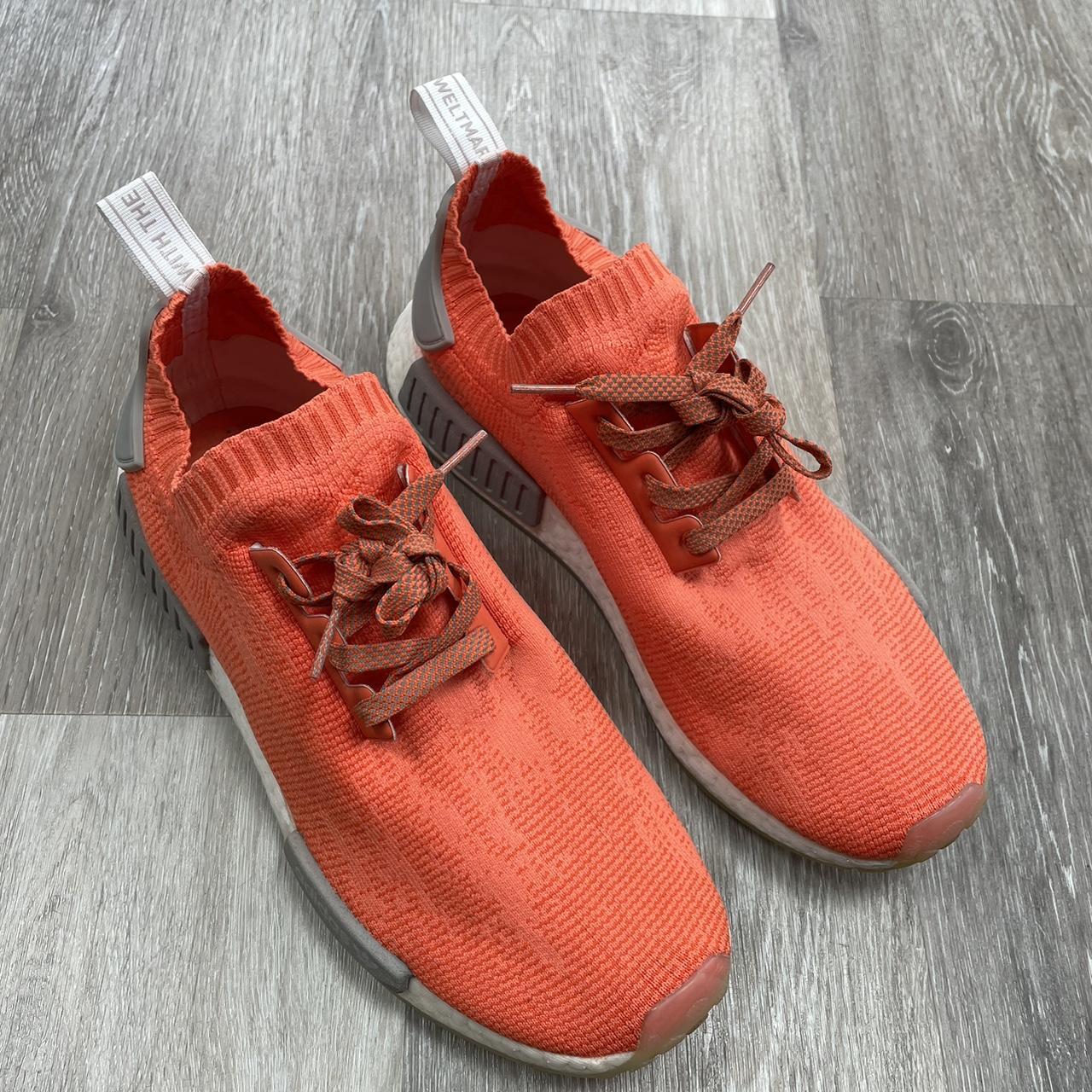 Adidas NMD R1 Trace Orange Size UK 10 Used good