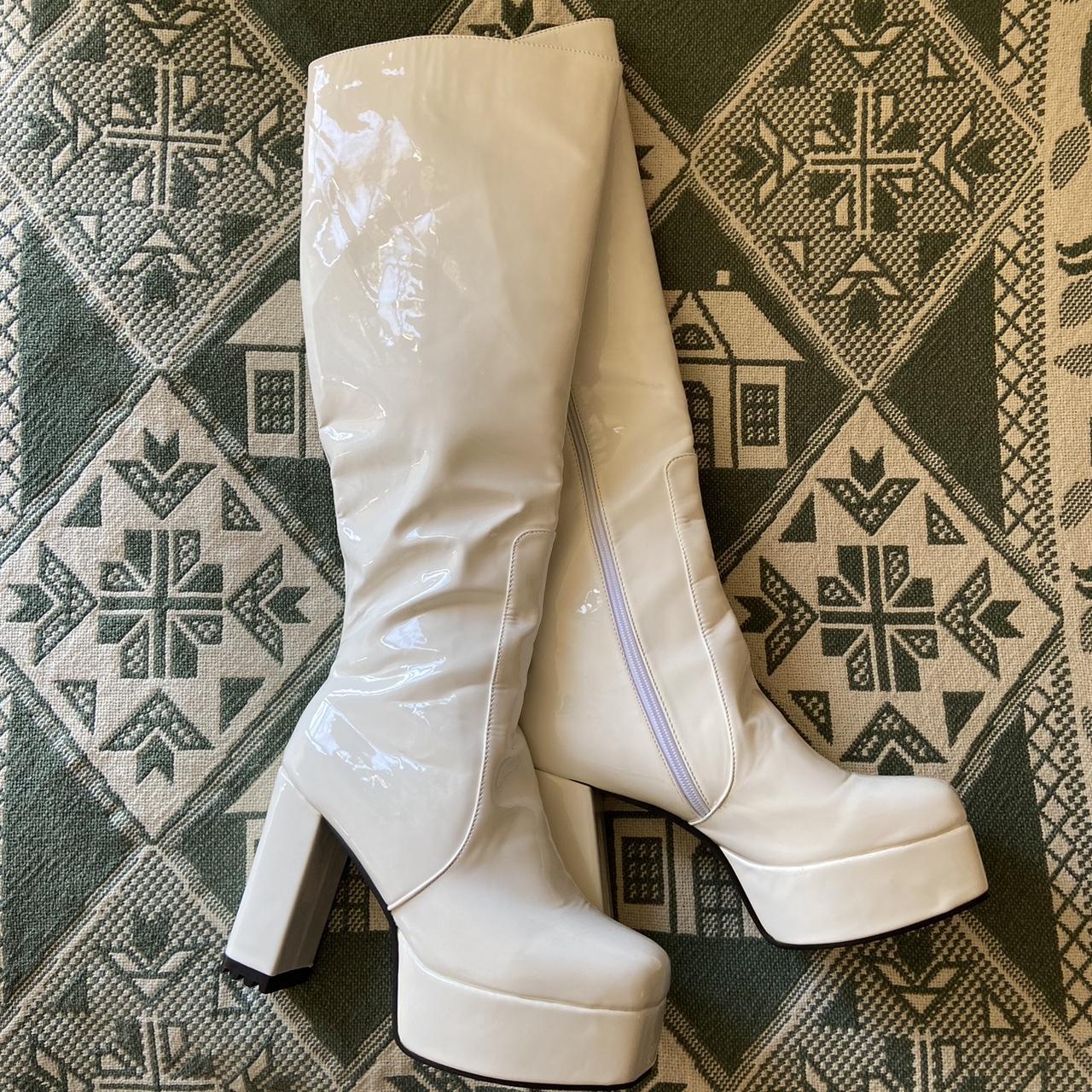 Womens White Boots Depop 6762