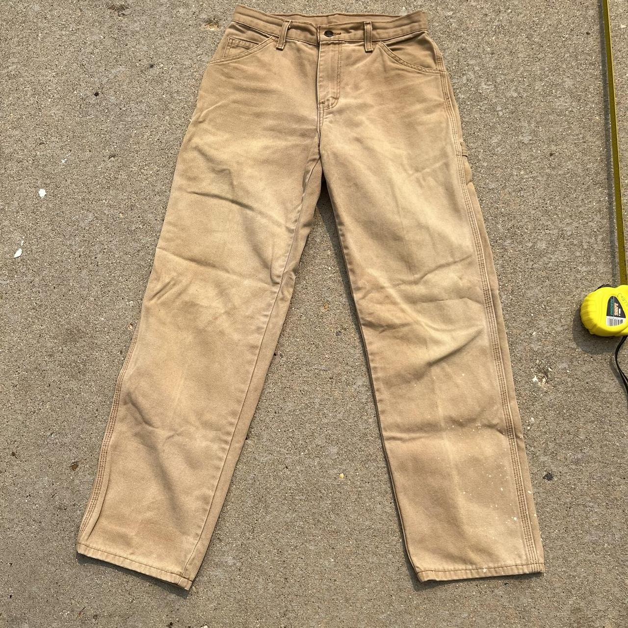 Vintage dickies work pants Beautifully faded with... Depop