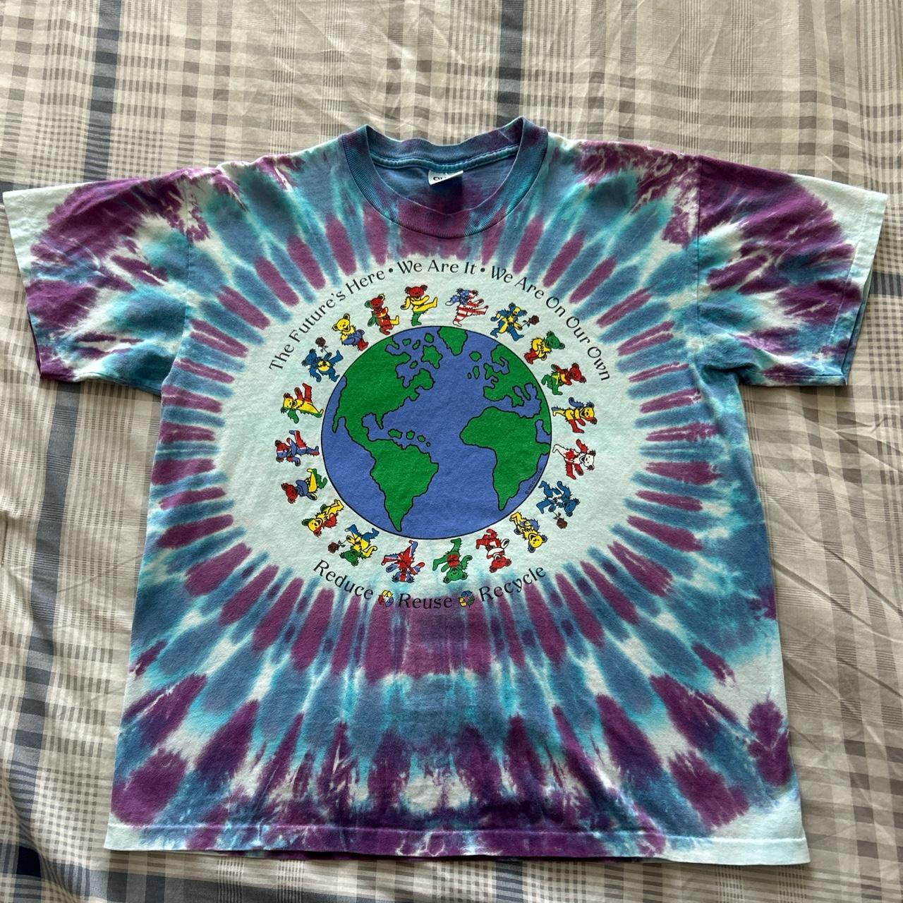 Vintage 1992 Grateful shops Dead Reduce Reuse Recycle Graphic T-Shirt