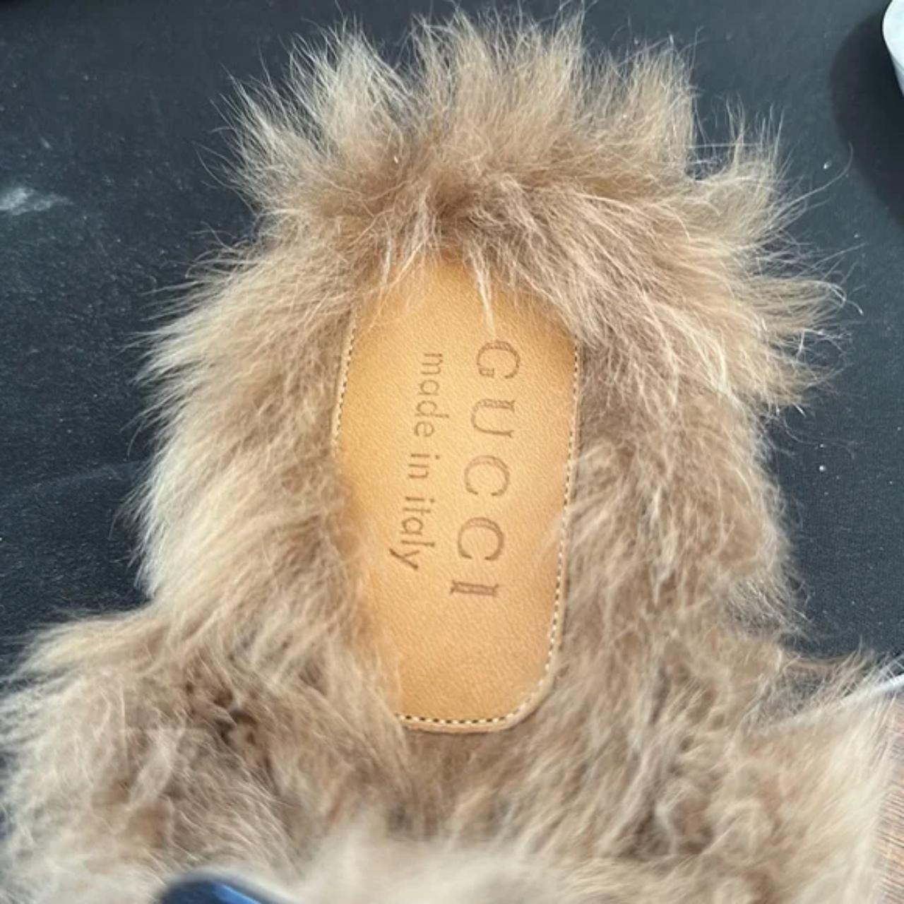 Gucci women's slippers on sale fur