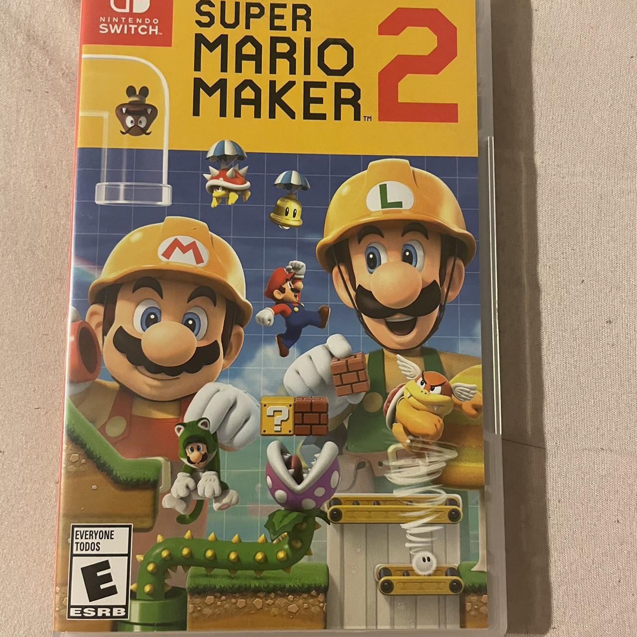 super mario maker 2 case