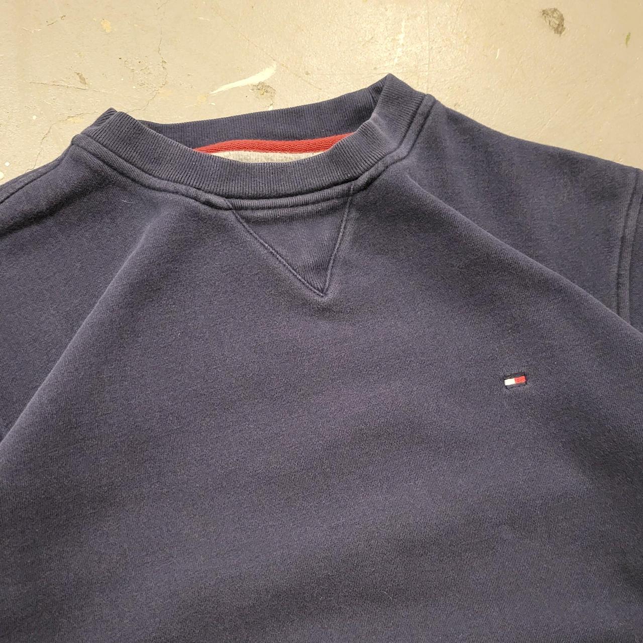 2000s Y2K Tommy Hilfiger Embroidered Logo Essential... - Depop