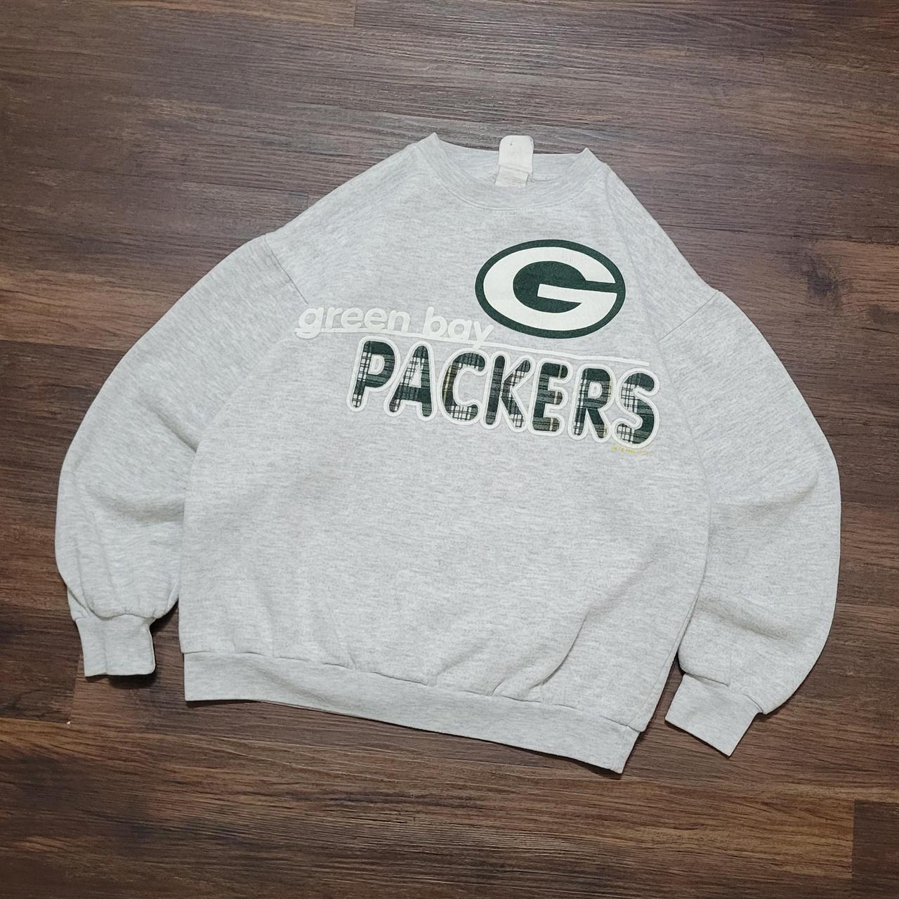 Vintage NFL Green Bay Packers Sweatshirt Not Sure - Depop