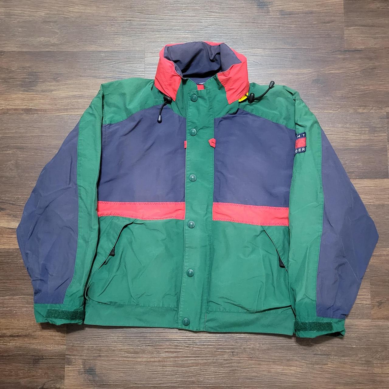 Tommy hilfiger colorblocked sailing hot sale jacket