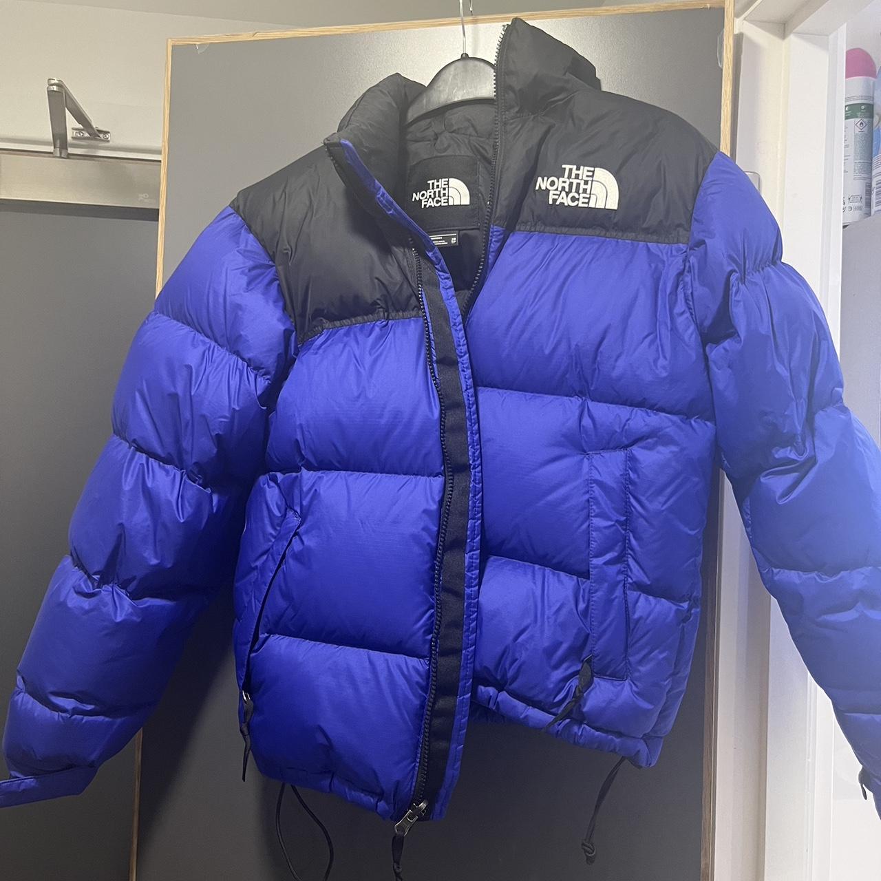 The North Face Retro Nuptse Jacket. Mens XS. Dark... - Depop