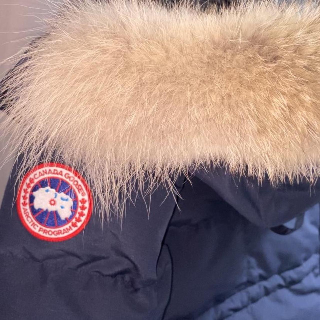 Genuine Canada Goose Chelsea Parka, Coyote fur. Size... - Depop
