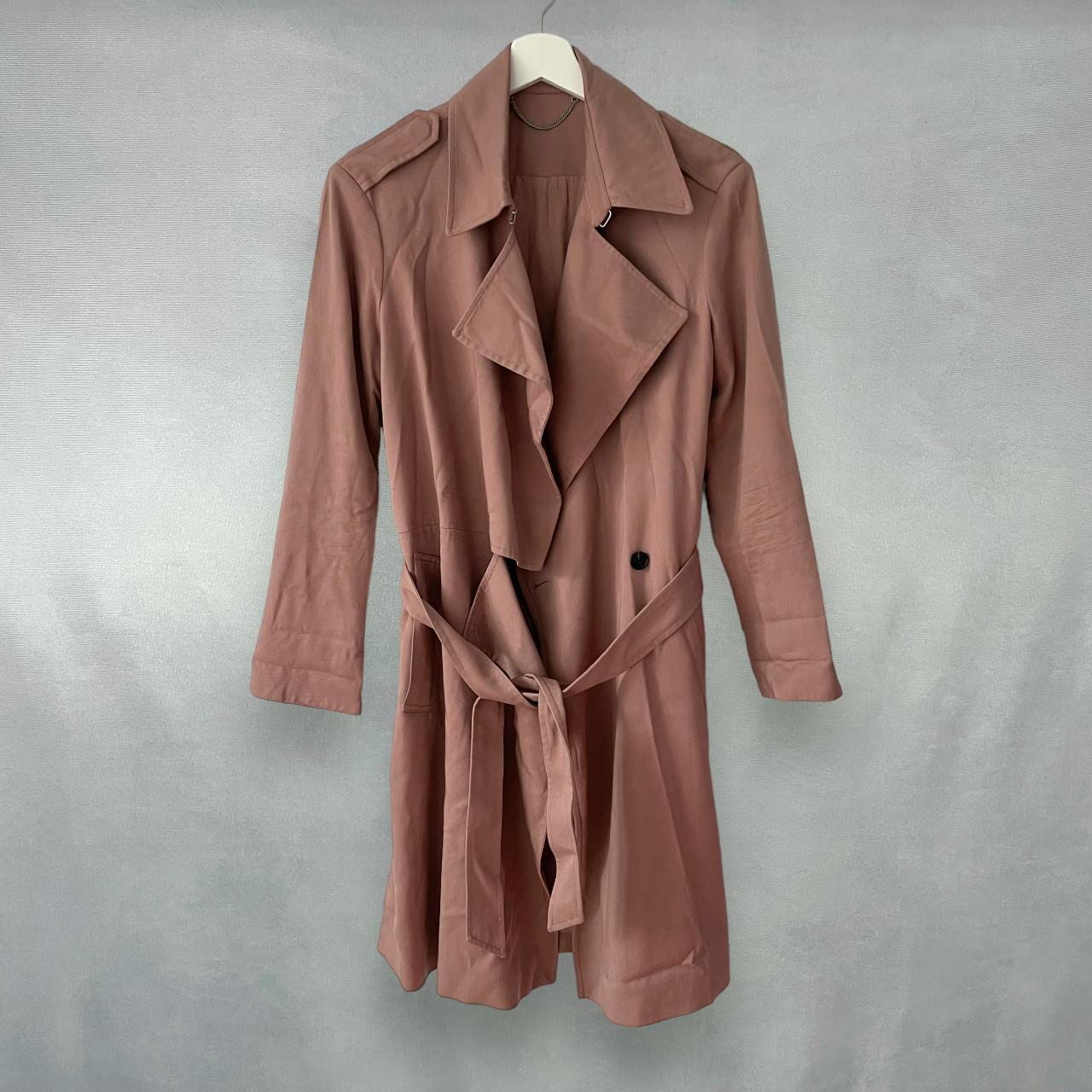 All saints bexley sales trench coat