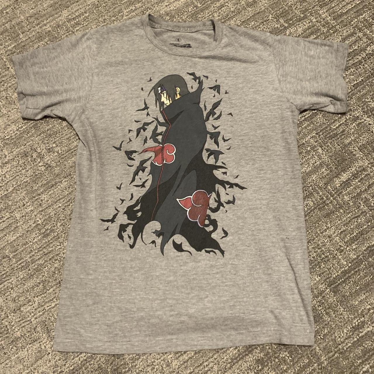 Naruto Itachi Grey T-Shirt