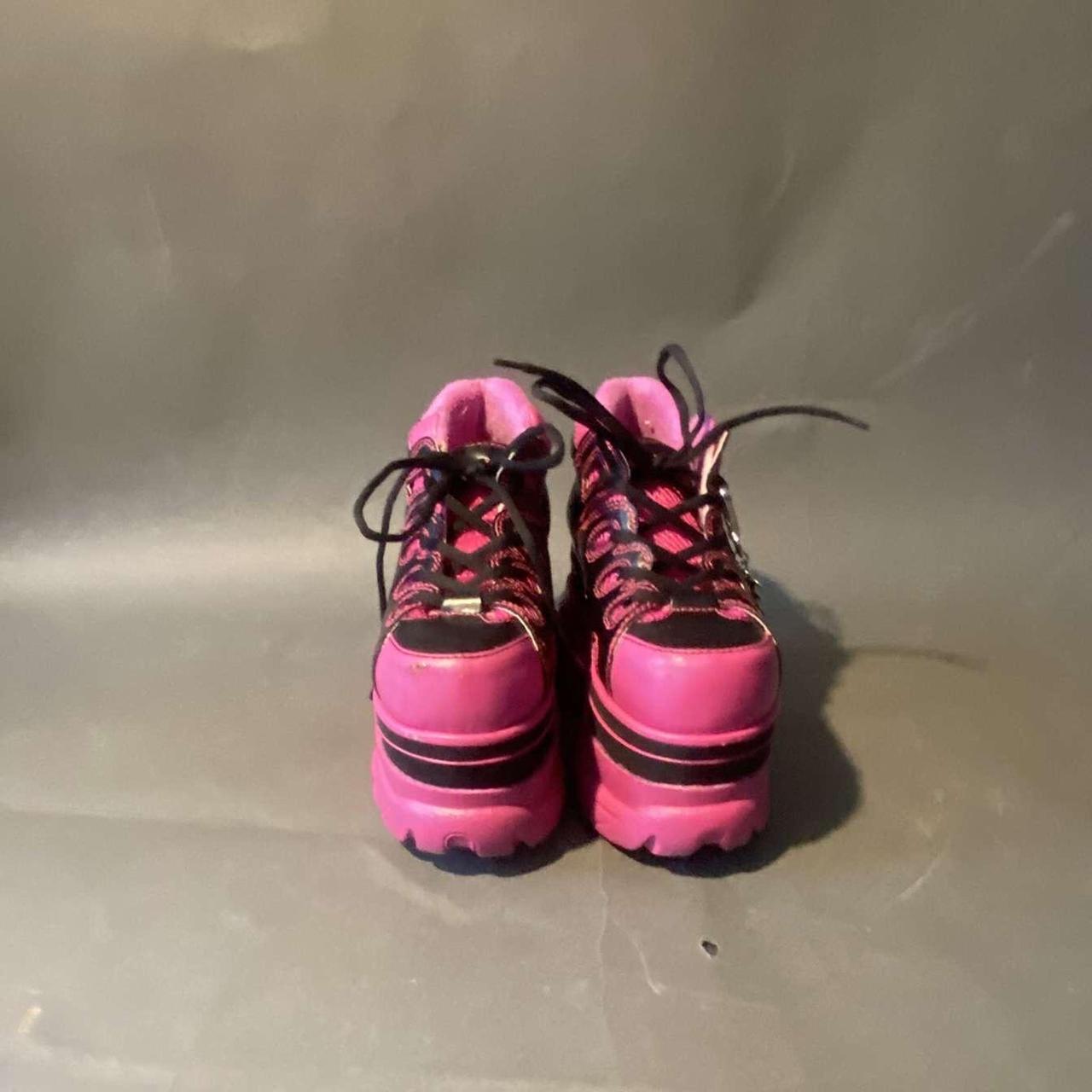 dolls kill pink platforms