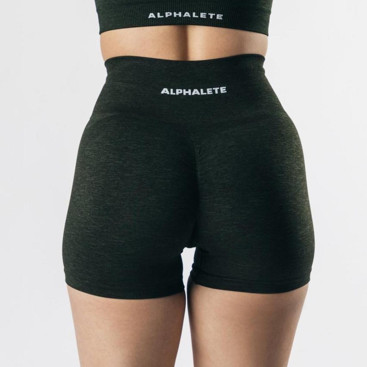 Alphalete Amplify Biker Shorts - Bordeaux - XS - NWOT!