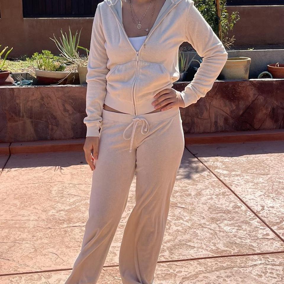 tan juicy couture tracksuit