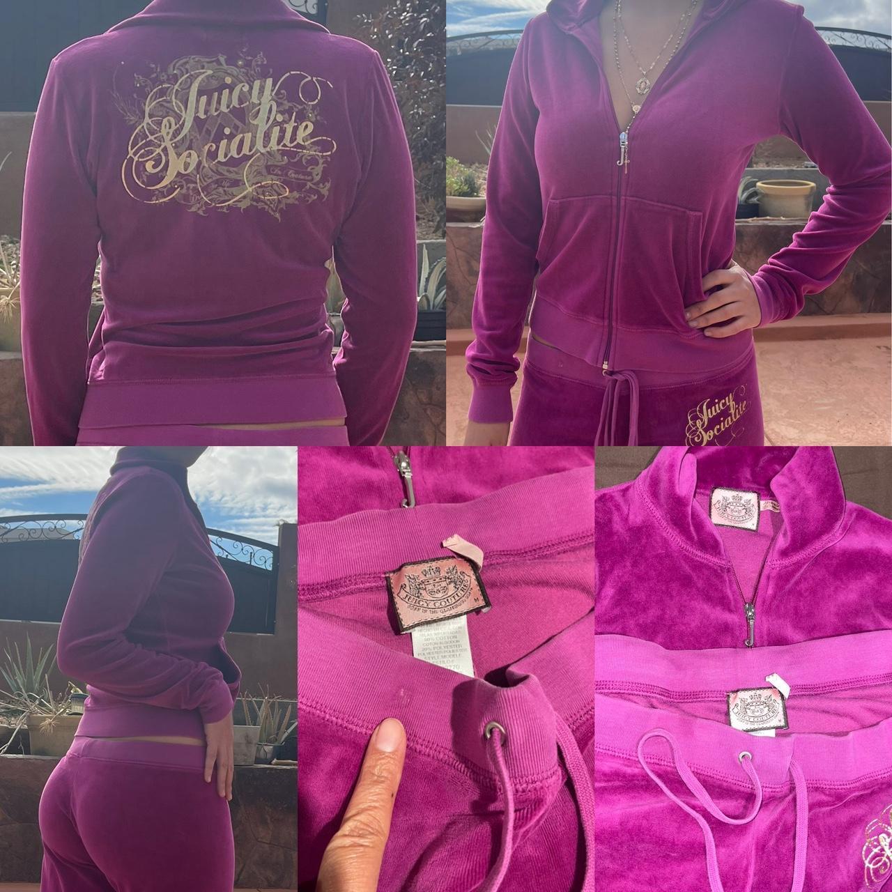 Juicy Couture Womens Purple Joggers Tracksuits Depop