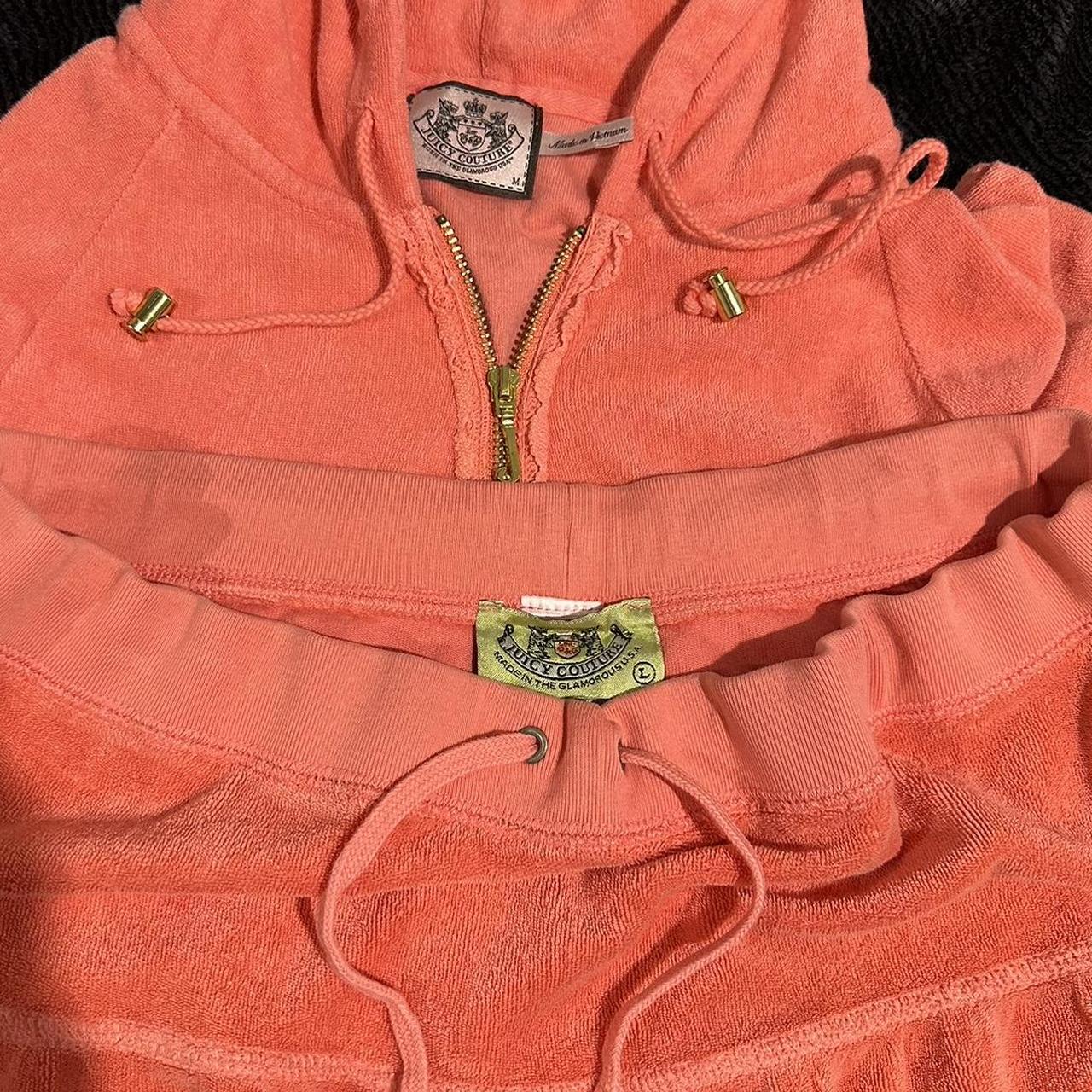 Orange juicy couture discount tracksuit