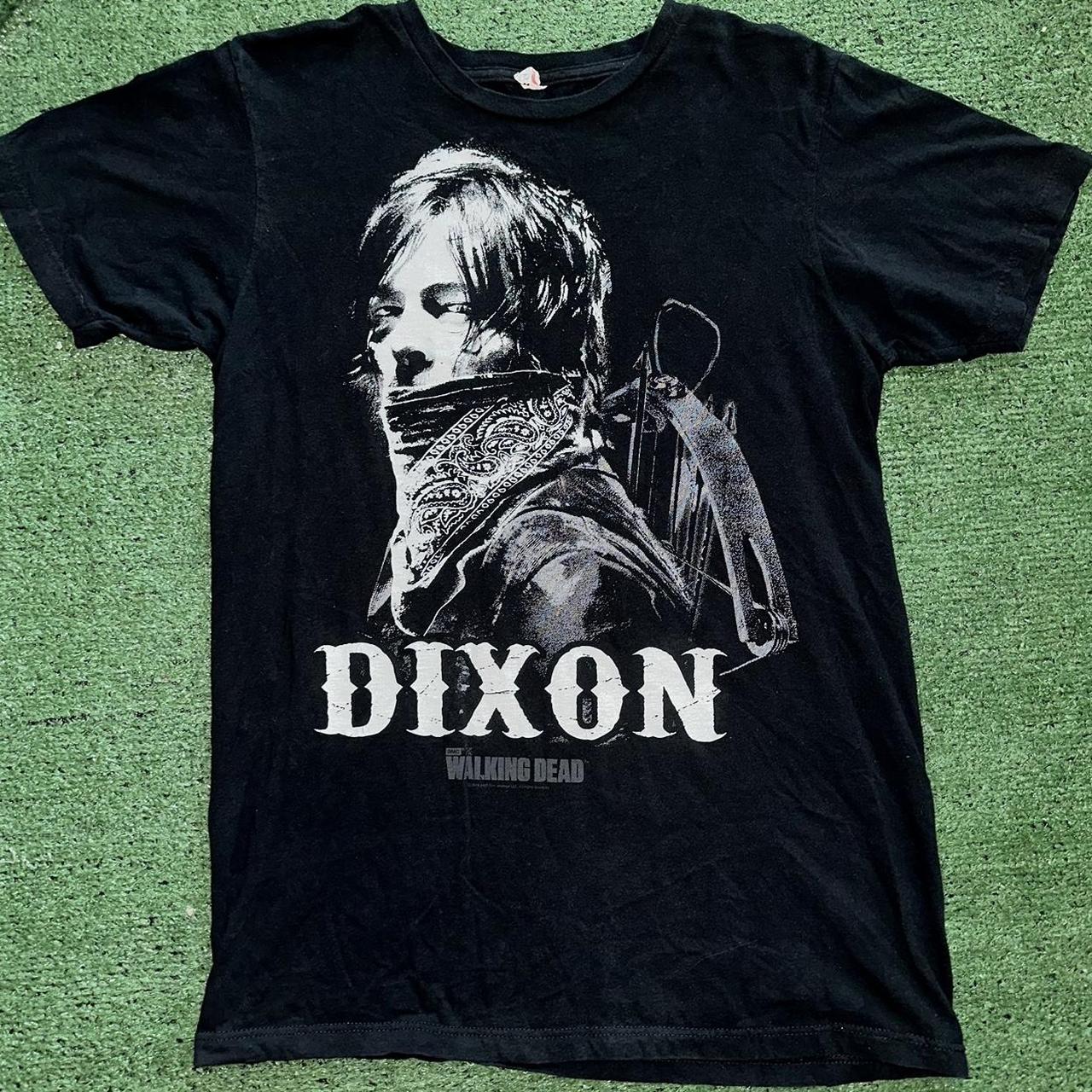 Daryl Dixons black and white ‘The Walking Dead’... Depop