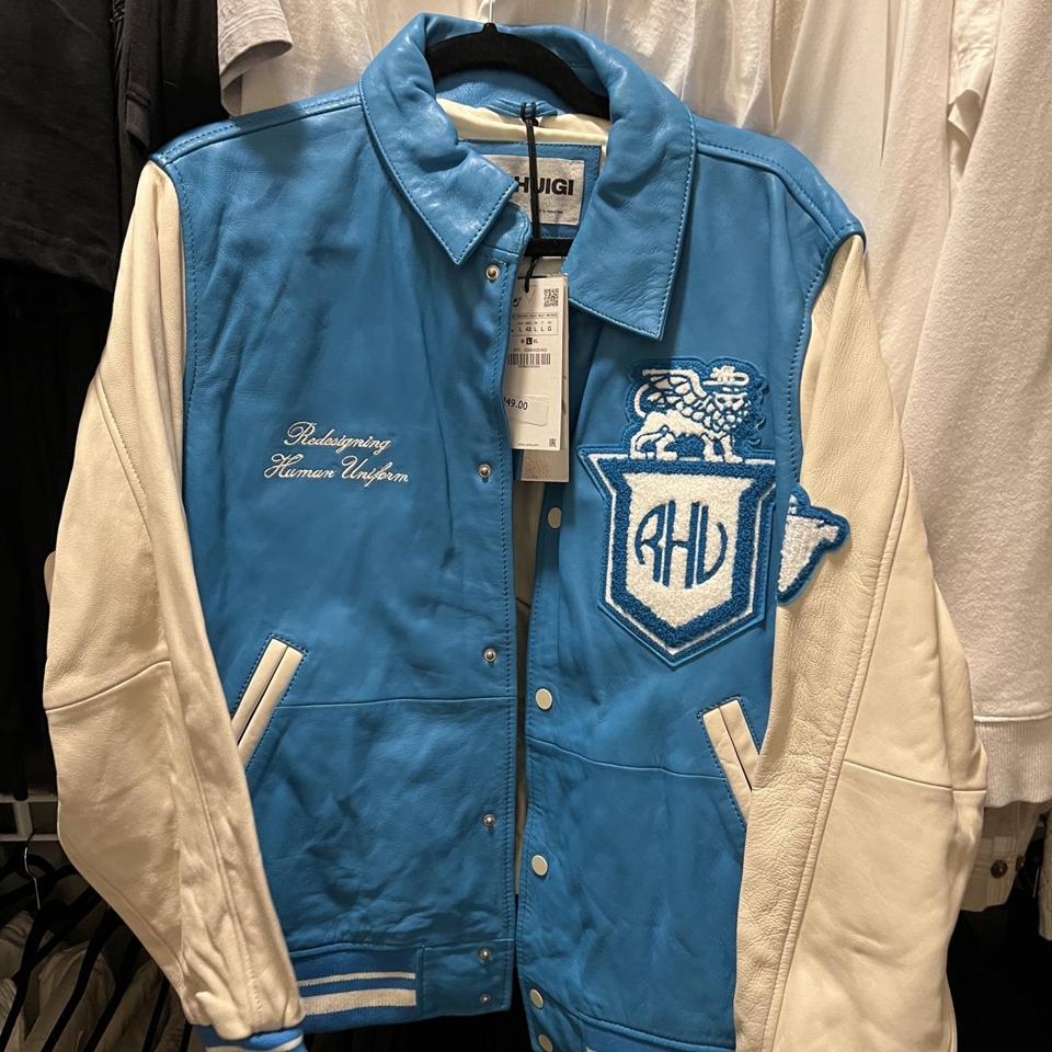 zara rhuigi varsity jacket