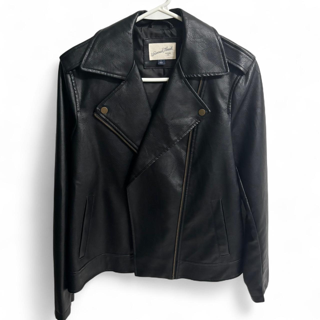 Universal Thread Women's Polyester Jacket - Black… - image 2