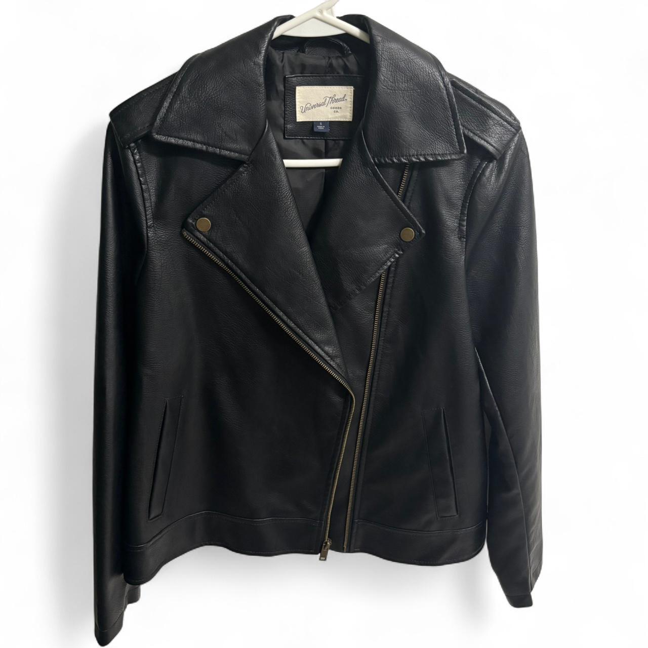 Universal Thread Women's Polyester Jacket - Black… - image 1