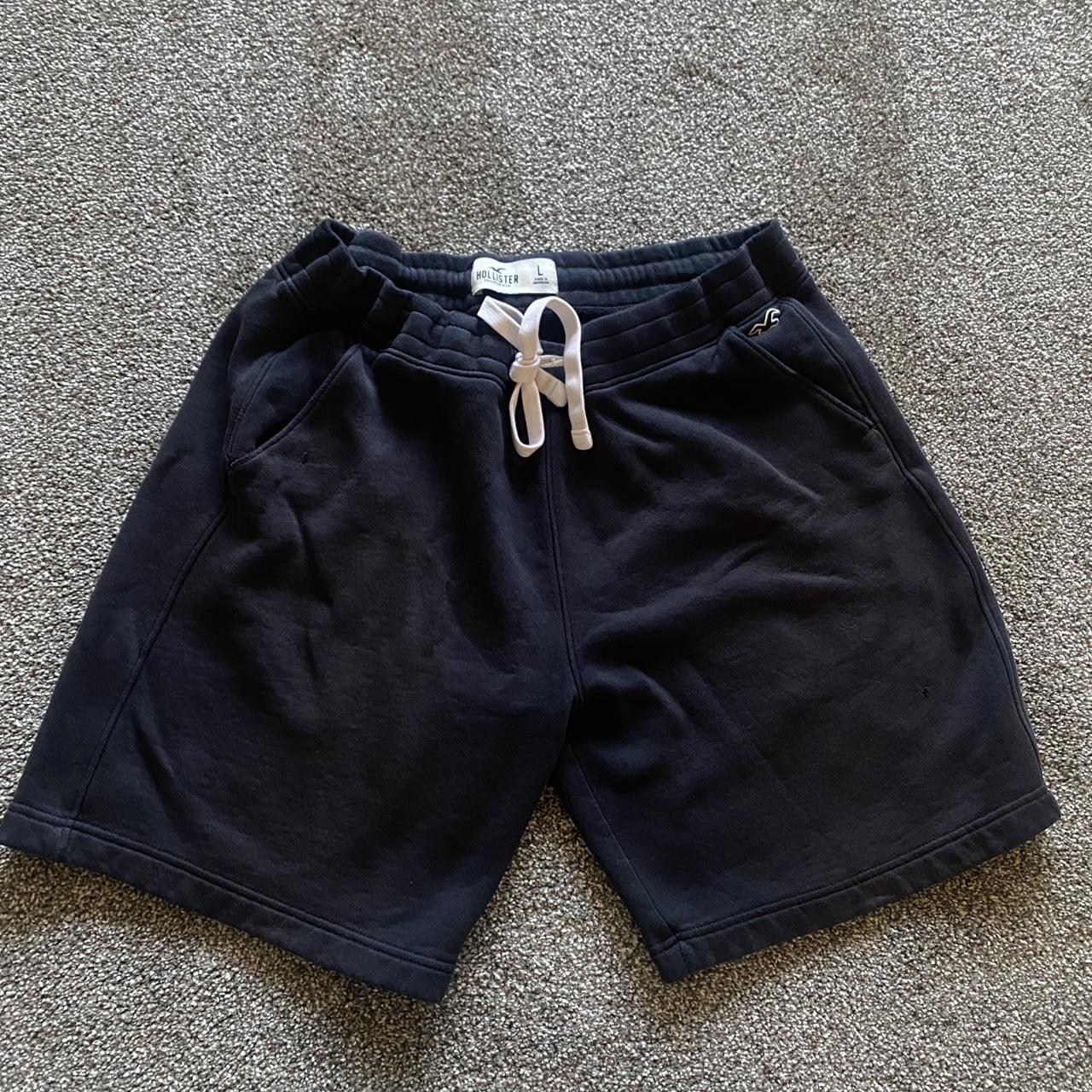 Hollister Tie Dye Sweat Shorts in Black for Men