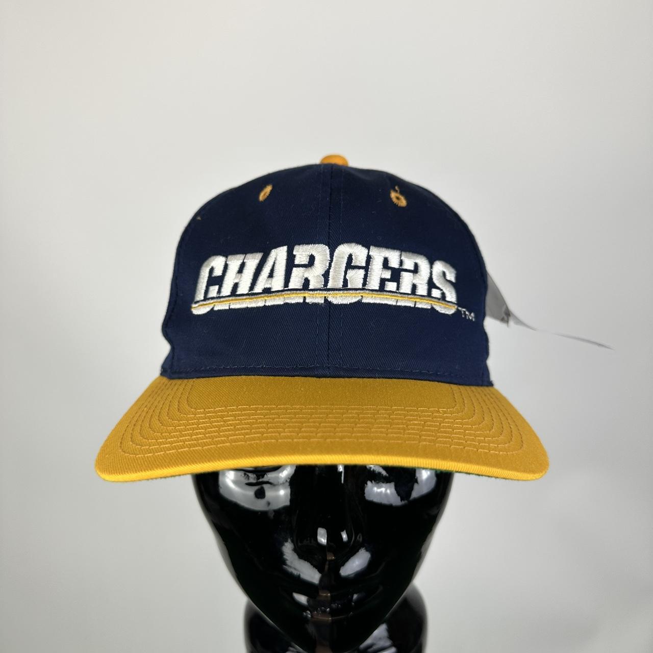 VINTAGE San Diego Chargers Hat Cap Strapback Blue - Depop