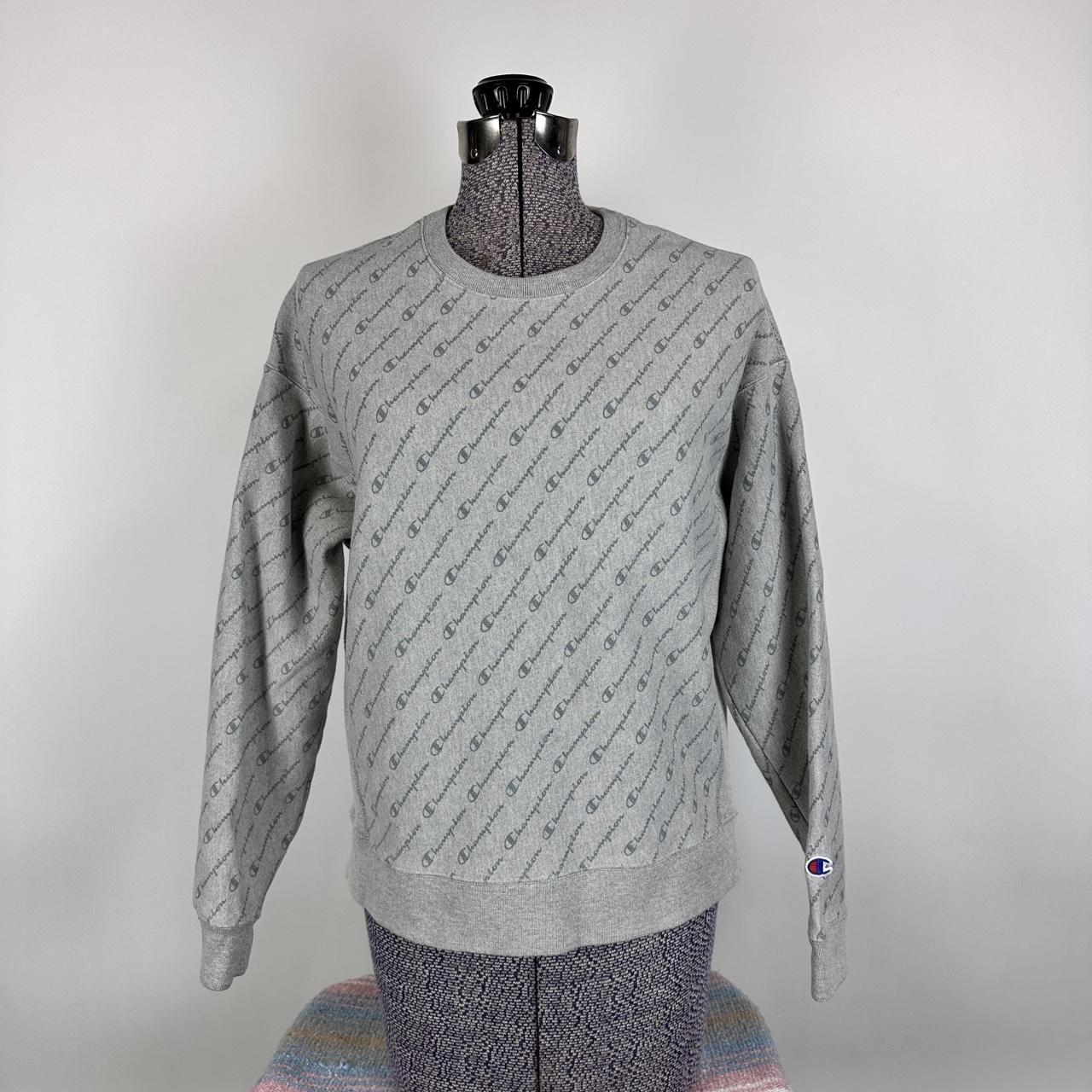 Champion sweater with champion hotsell all over it patterns