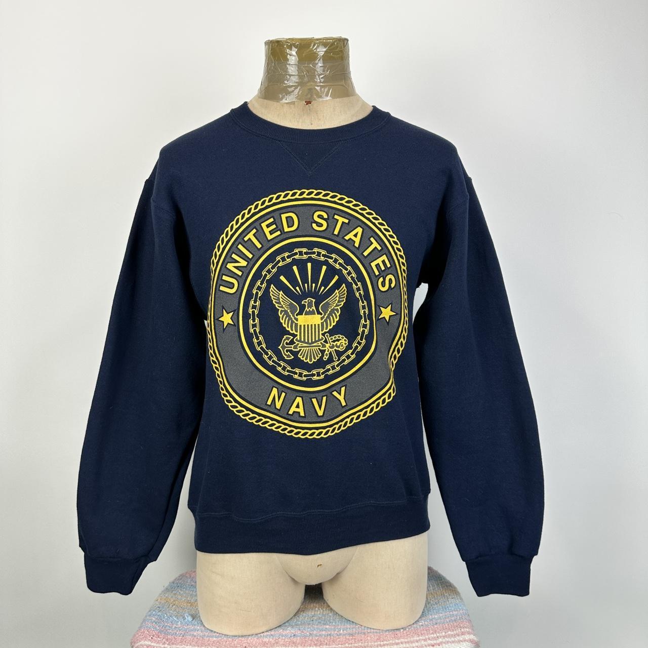 Us navy online crewneck