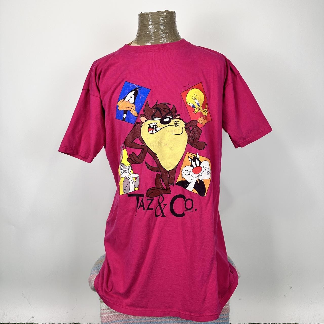 Vintage 90's Wild Oats Bugs Bunny Looney Tunes AOP | Depop
