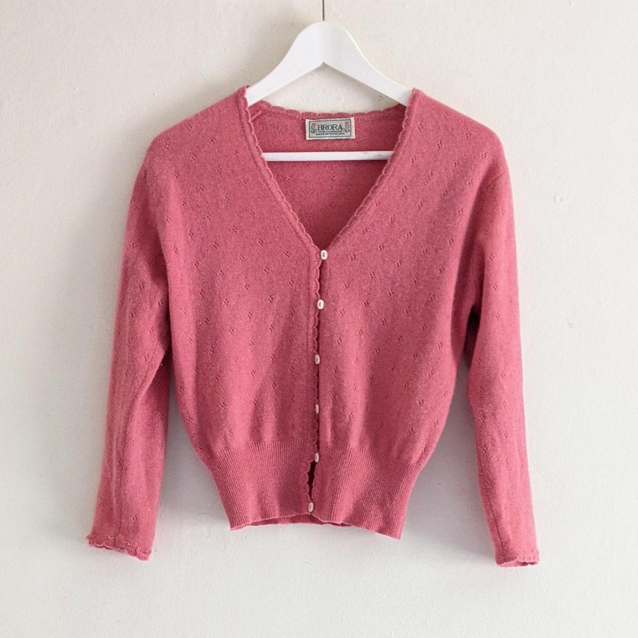 Women's Pink Cardigan | Depop