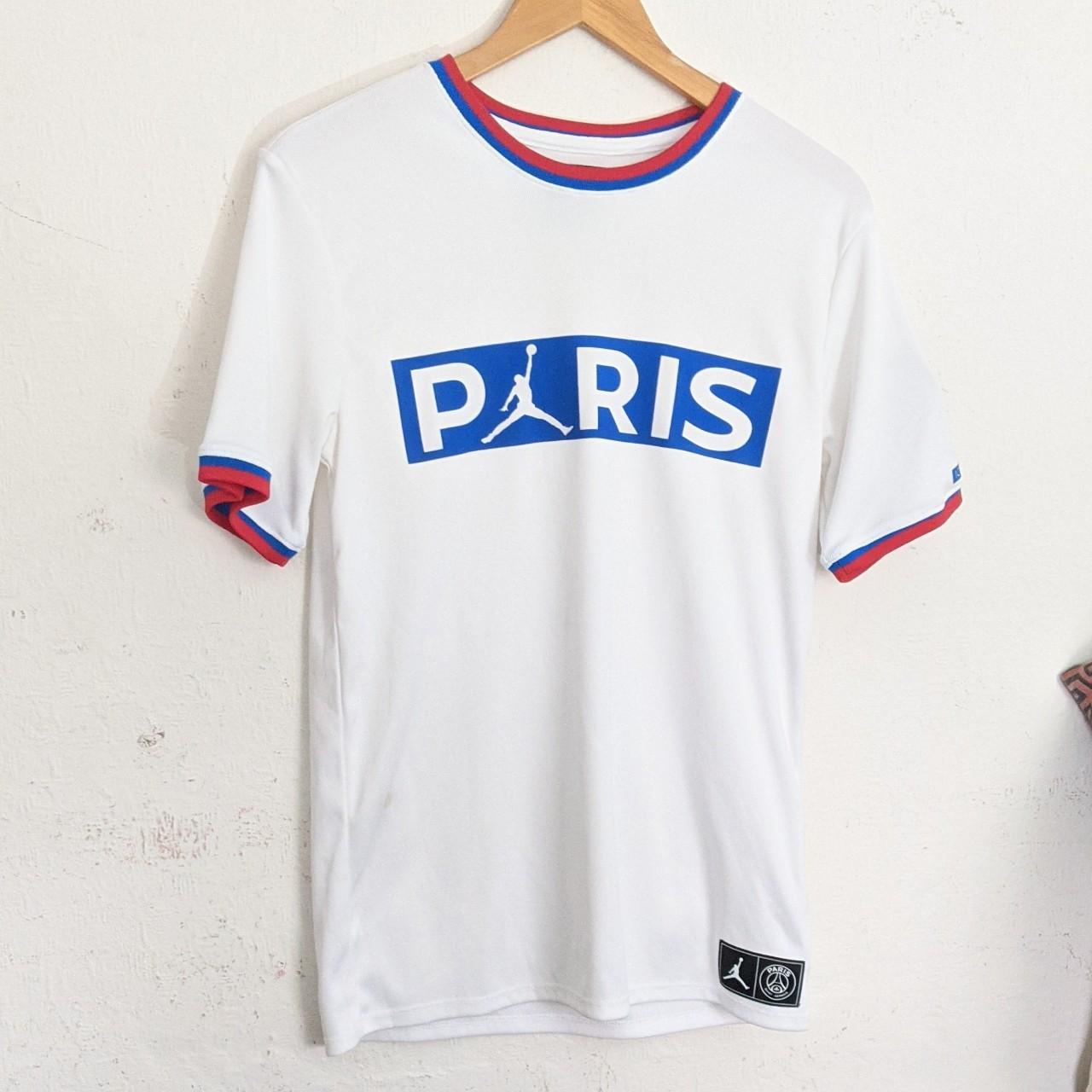 PSG x Jordan jersey Paris Saint Germain badge on. Depop