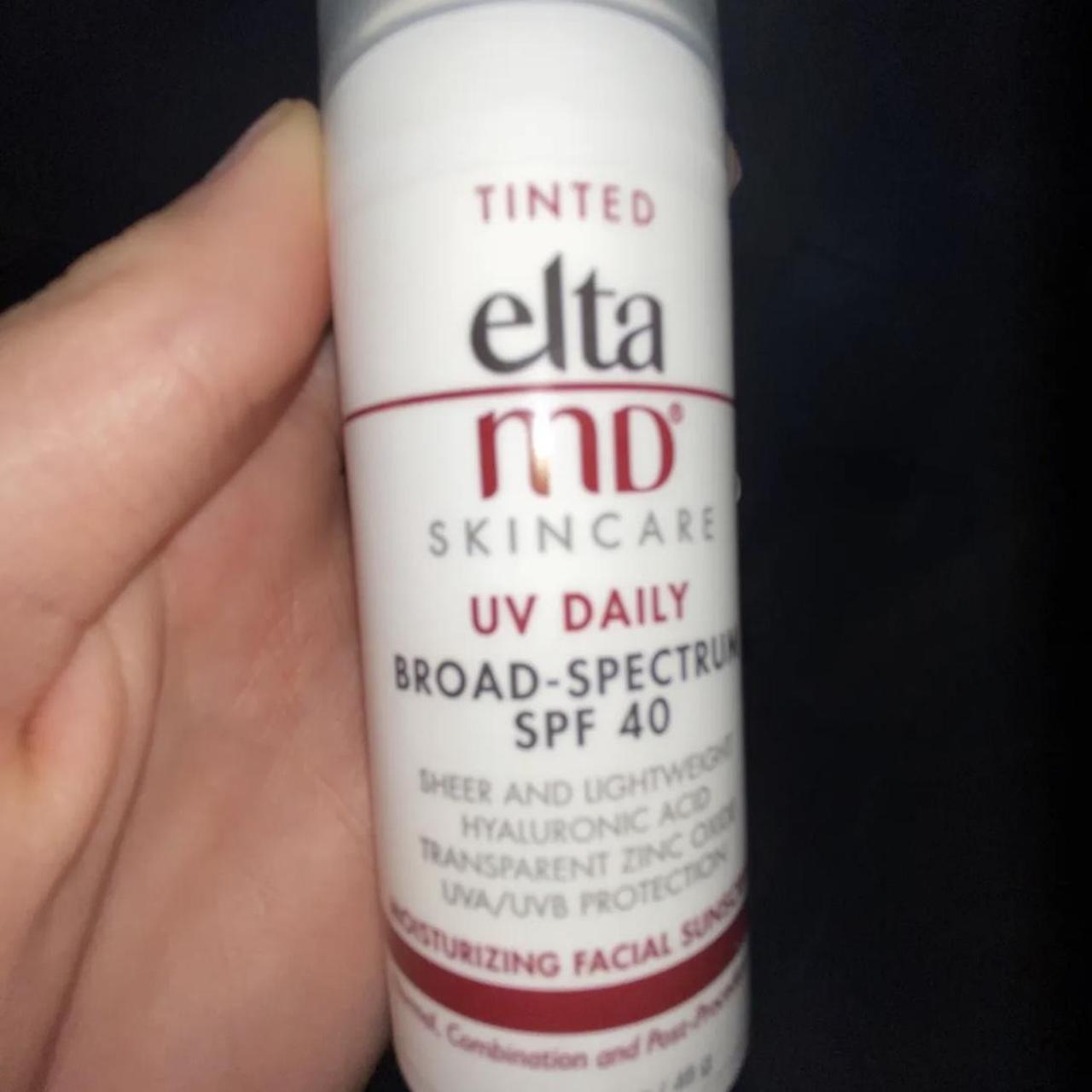 elta md uv daily Broad Spectrum tinted Spf 40 #spf... - Depop