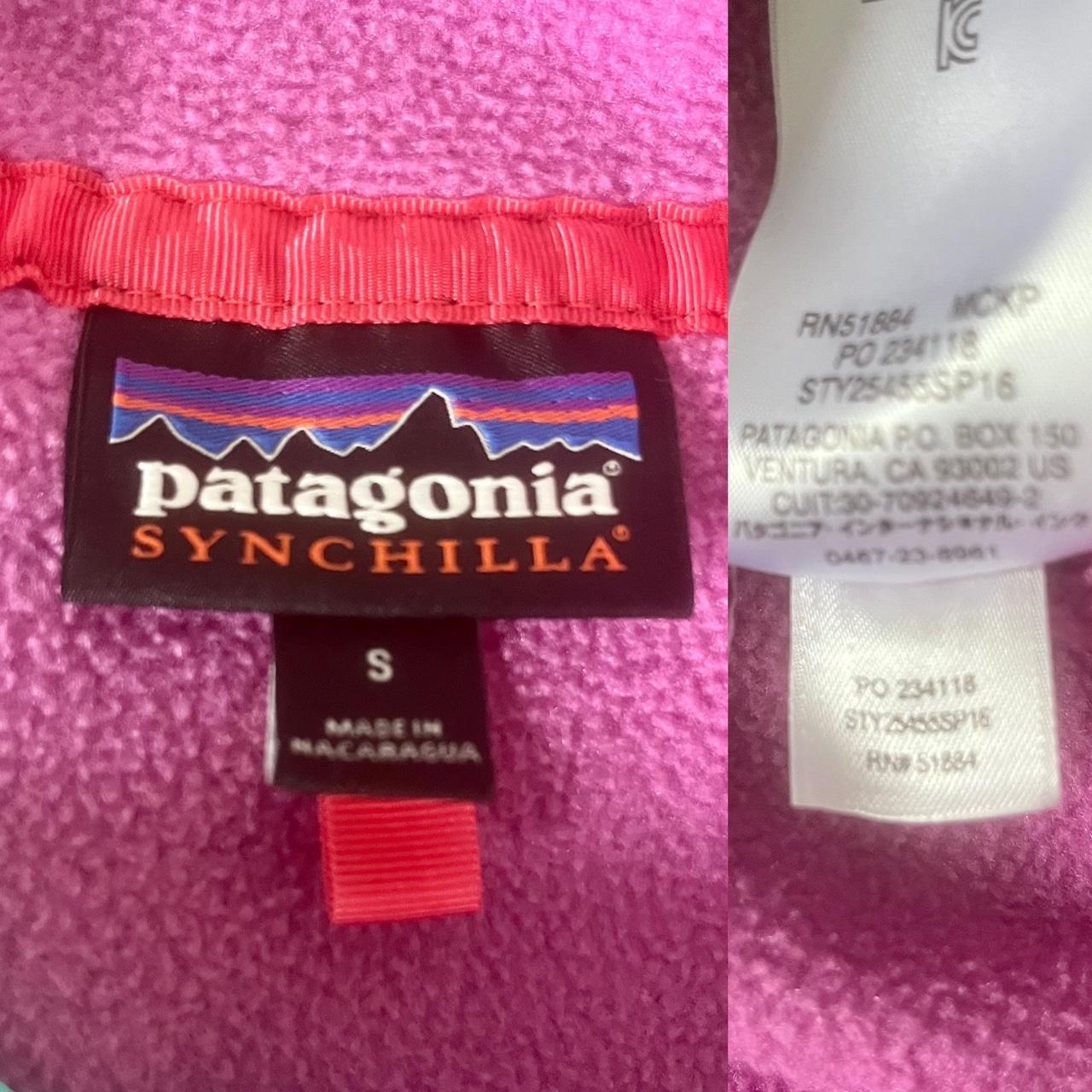 Patagonia Spring 2016 Synchilla Snap-T mauve pink... - Depop