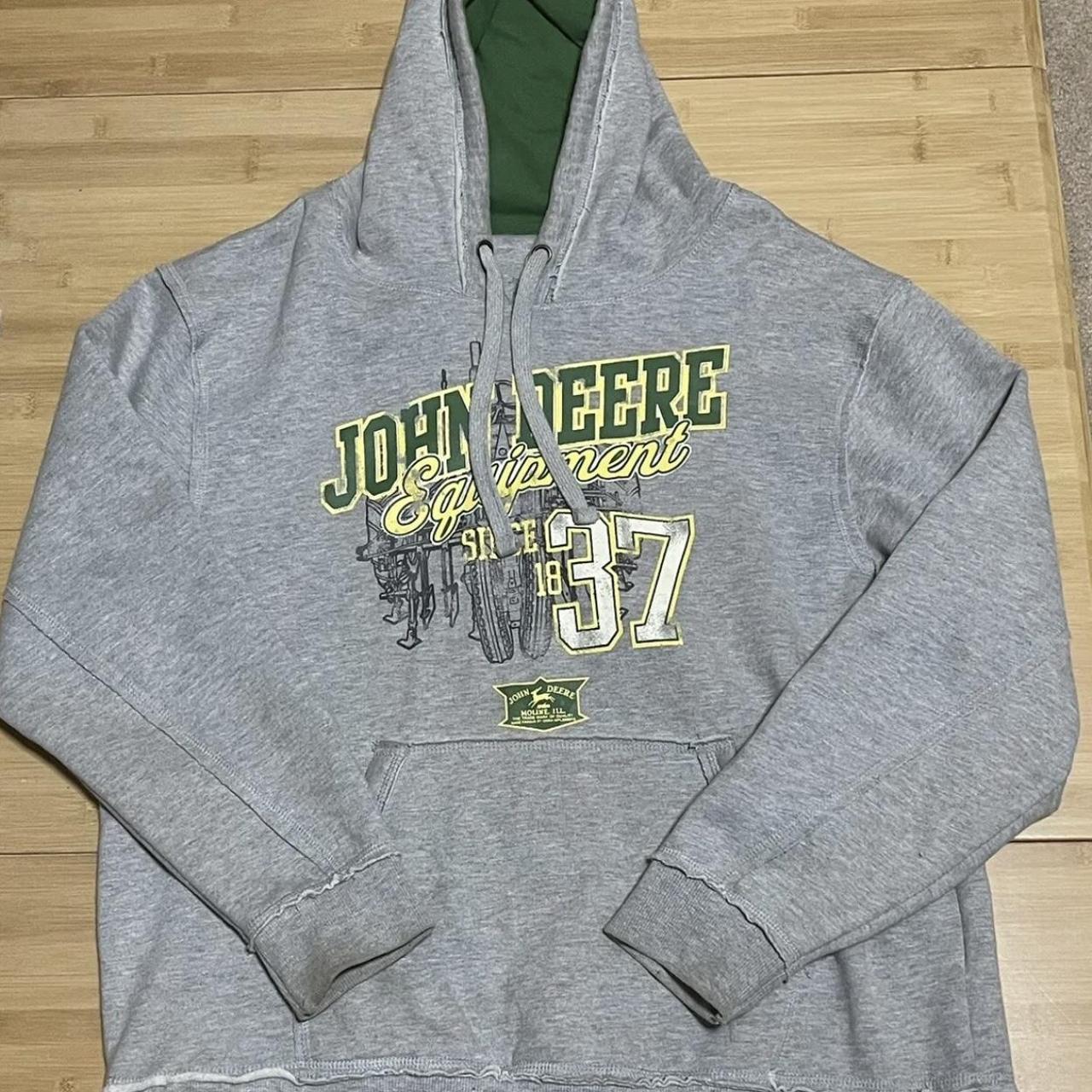 John Deere Hoodie Mens John Deere Pullover Hooded Sweatshirt