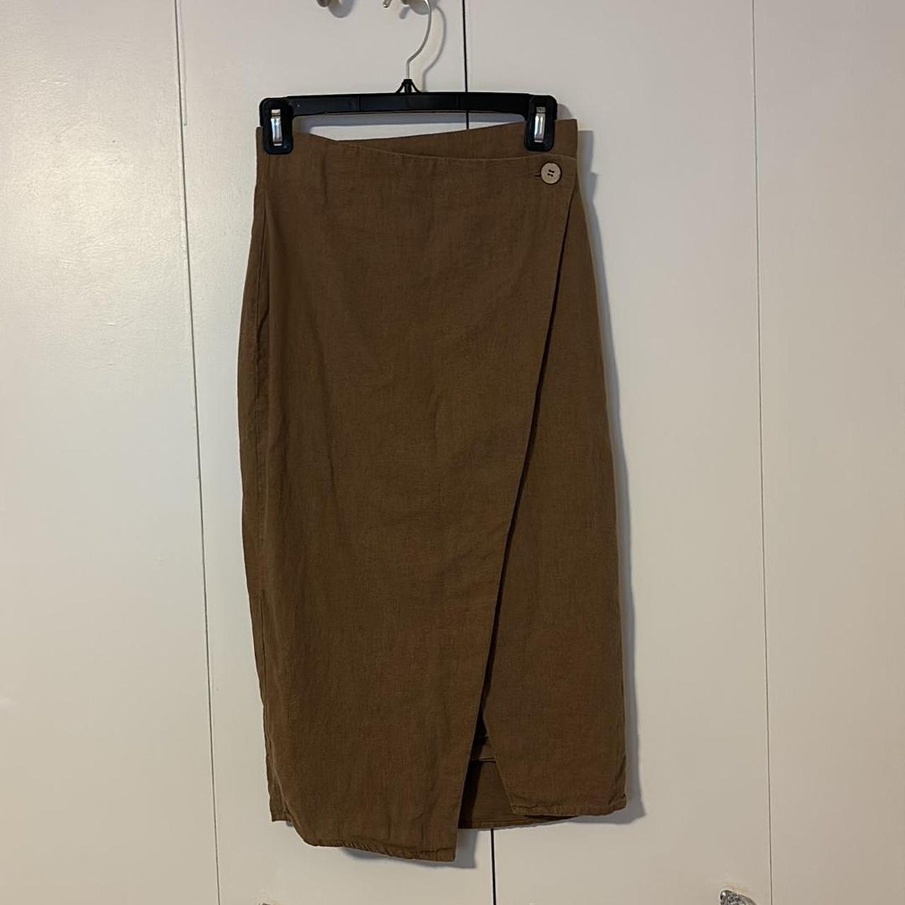 Khaki pencil skirt forever 21 hotsell