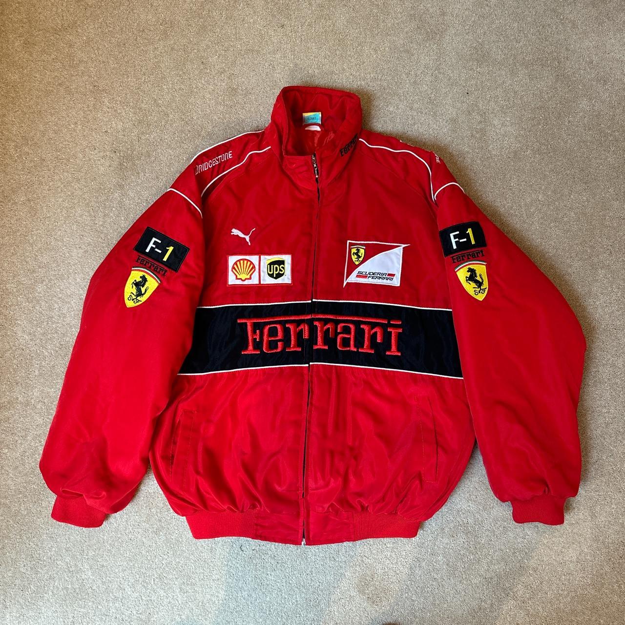 Vintage Ferrari x Puma F1 Racing Jacket Amazing