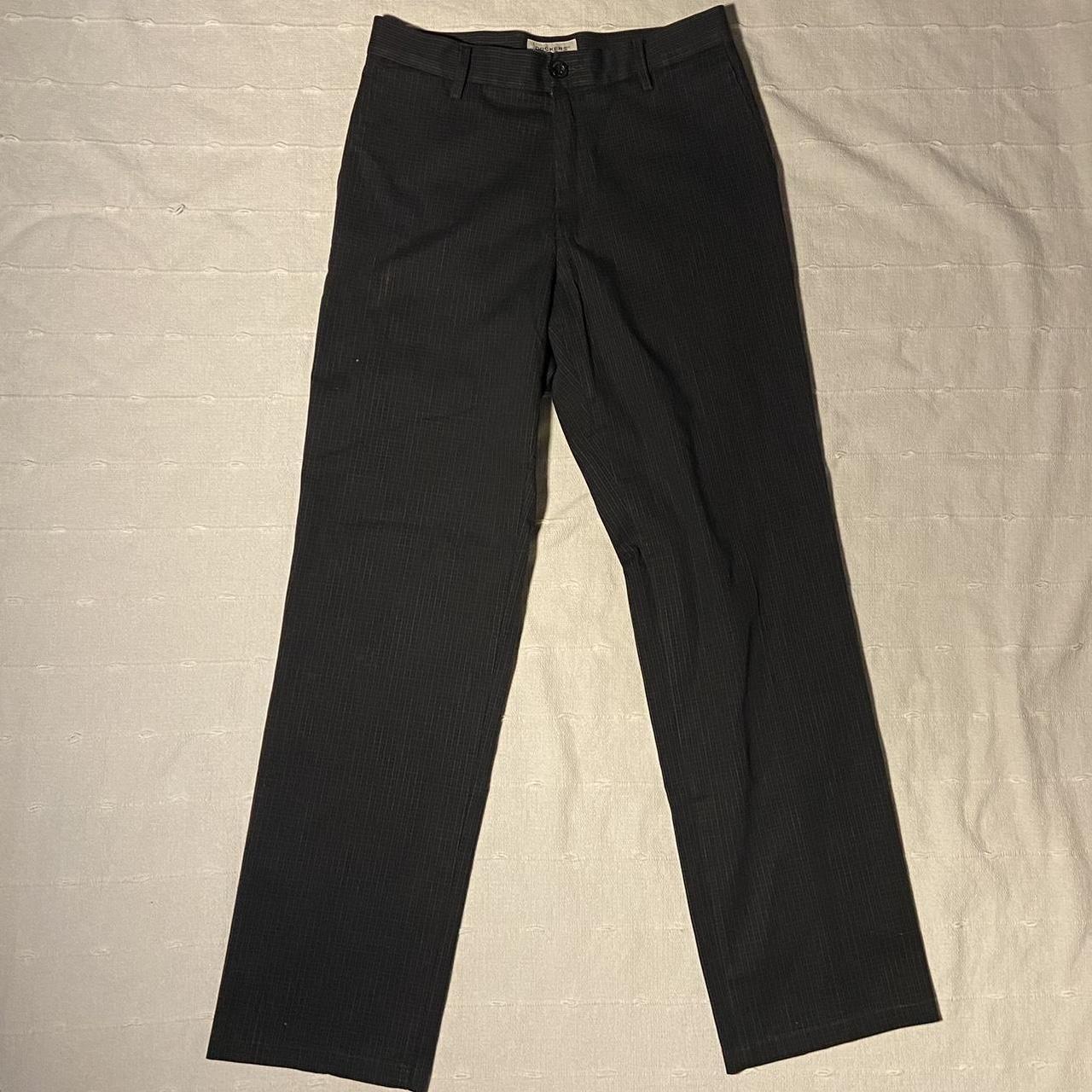 Dockers Women's Grey and Black Trousers (2)