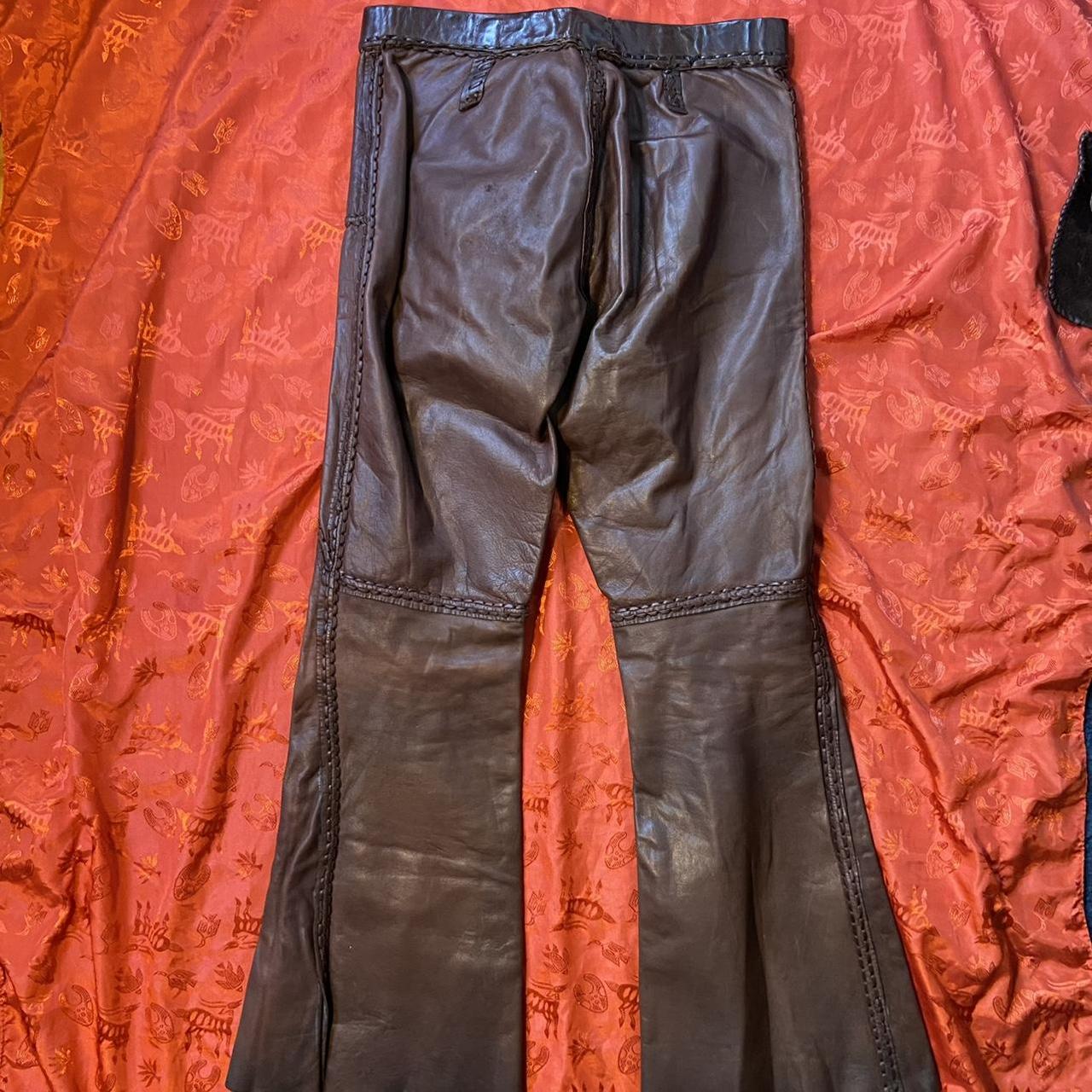 THE MOST AMAZING vintage North Beach Leather pants.... - Depop