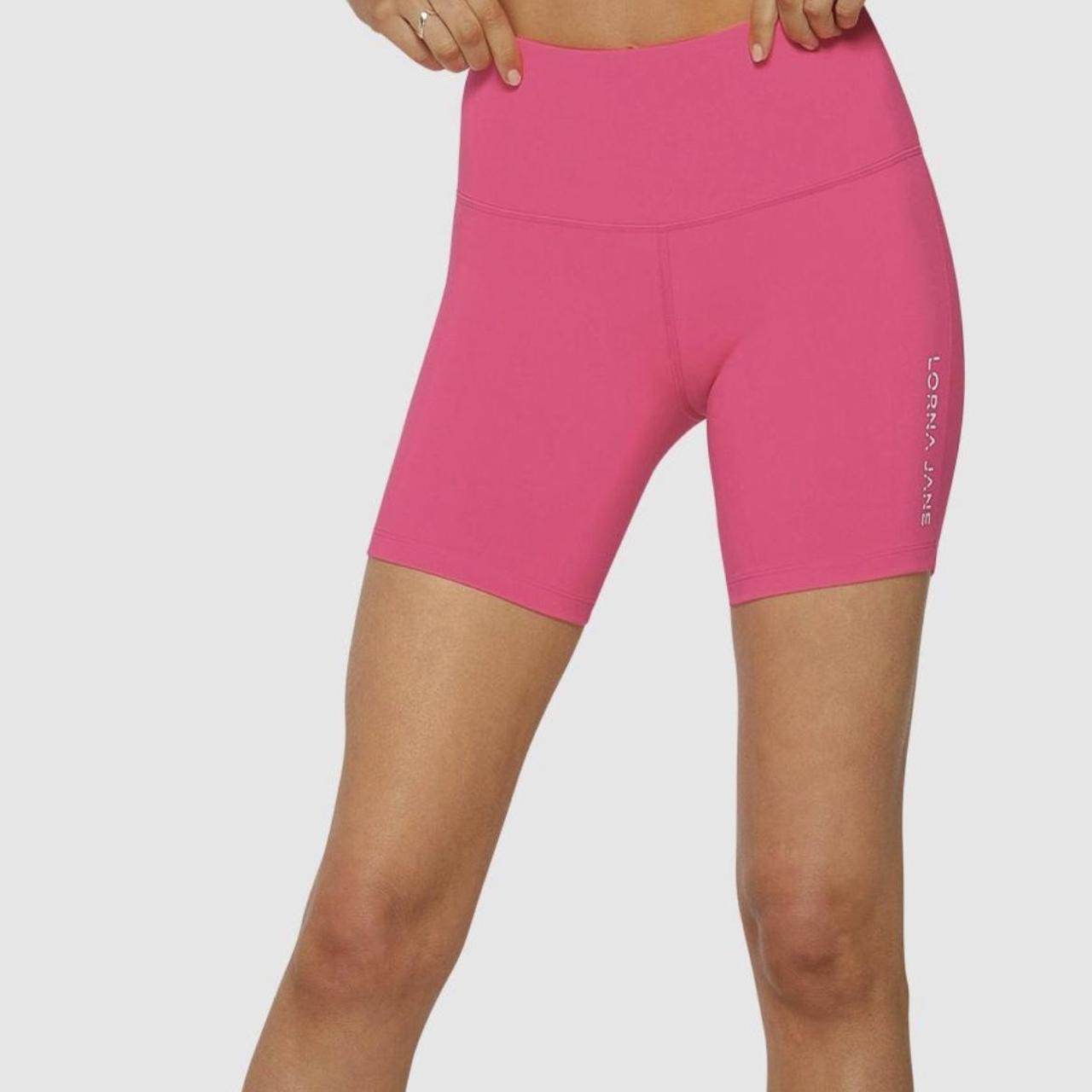 Lorna Jane Women's Pink Shorts | Depop