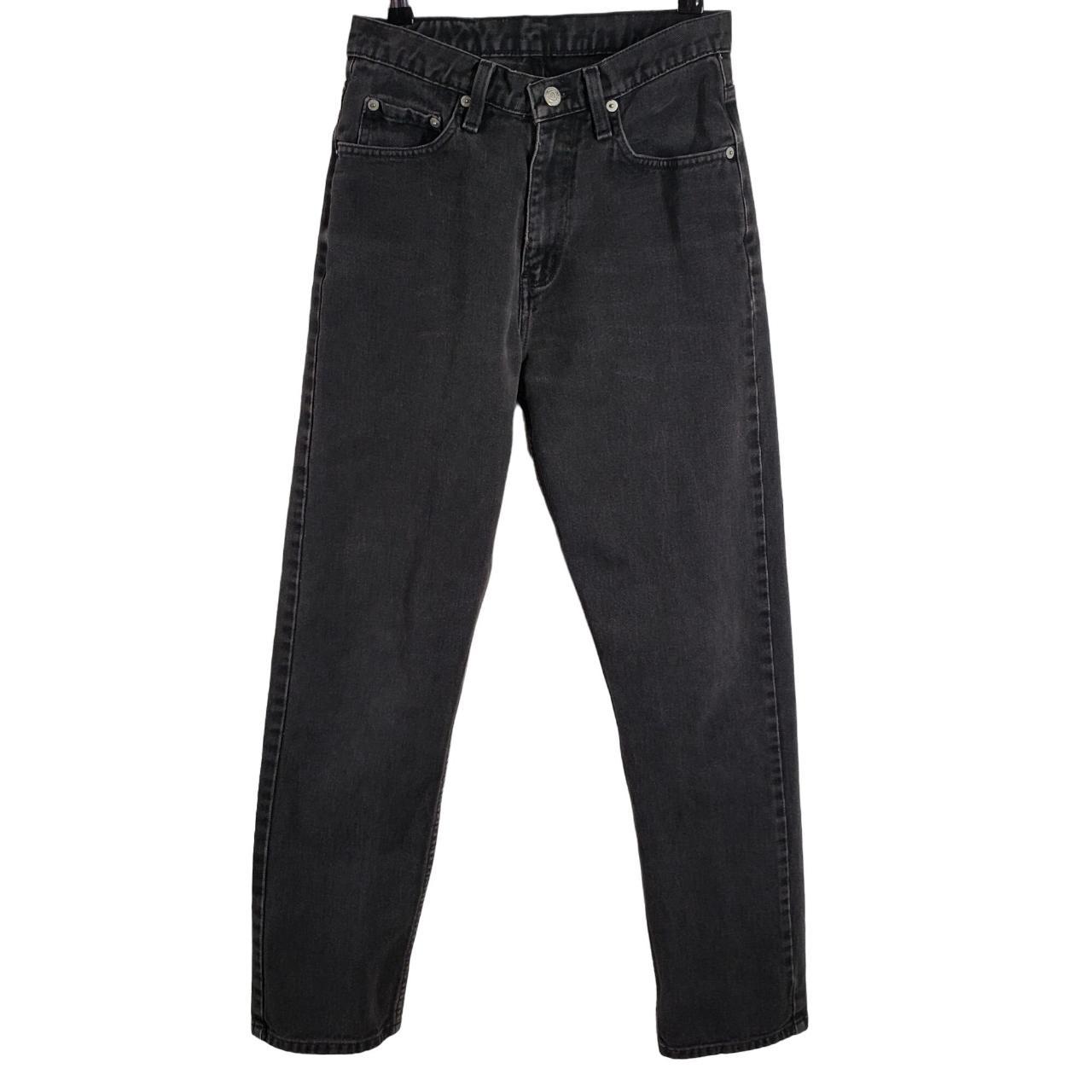 Polo Ralph Lauren Women's Black and Grey Jeans Depop