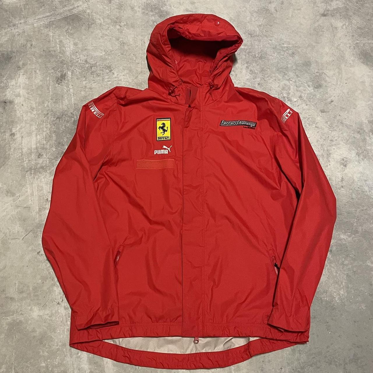 Rare Puma Pirelli Ferrari Challenge Windbreaker... - Depop