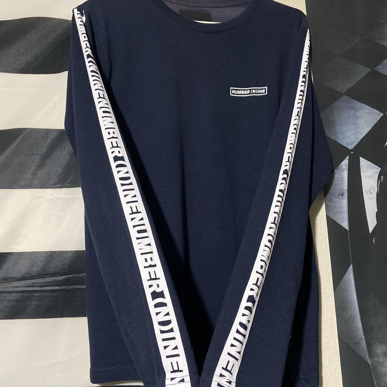 NUMBER (N)INE DENIM LONG SLEEVE SHIRT SIZE | Depop