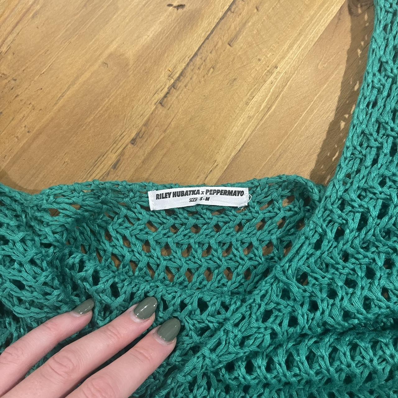 Pepper Mayo Crochet dress Perfect for summer eruo... Depop