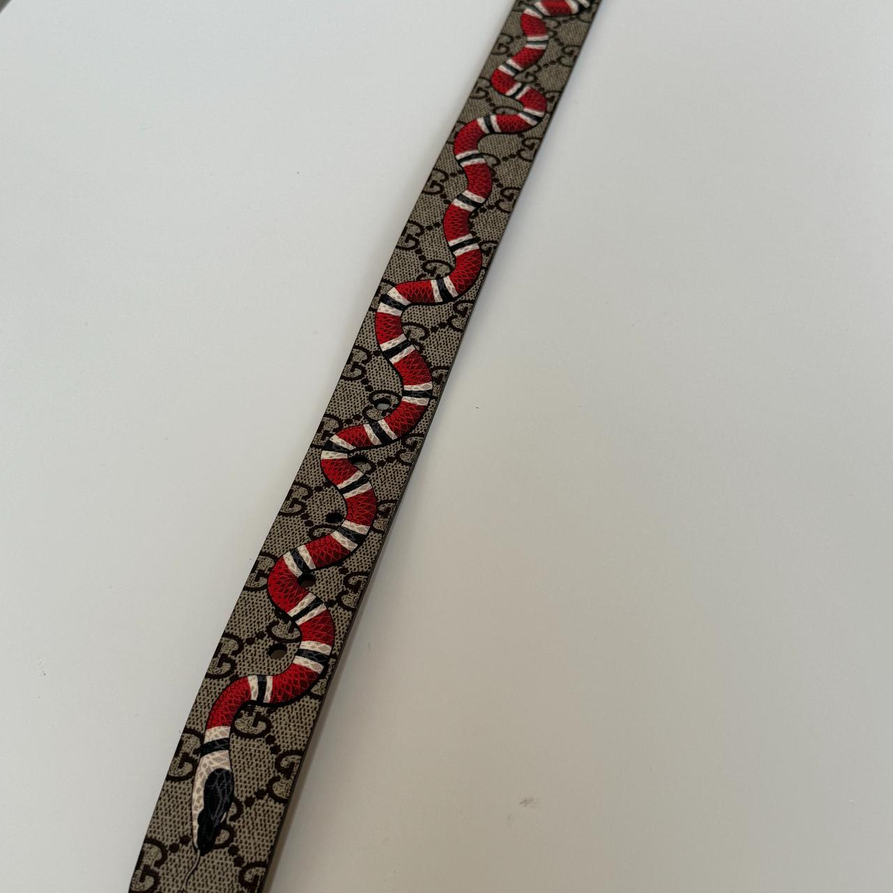 mens gucci belt snake