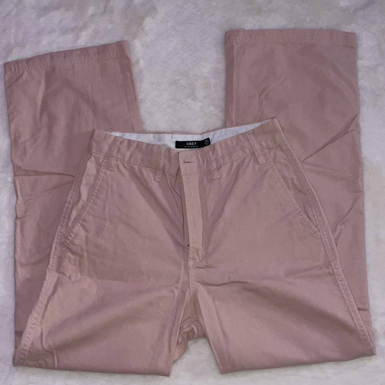 Obey Women's Pink Trousers (3)