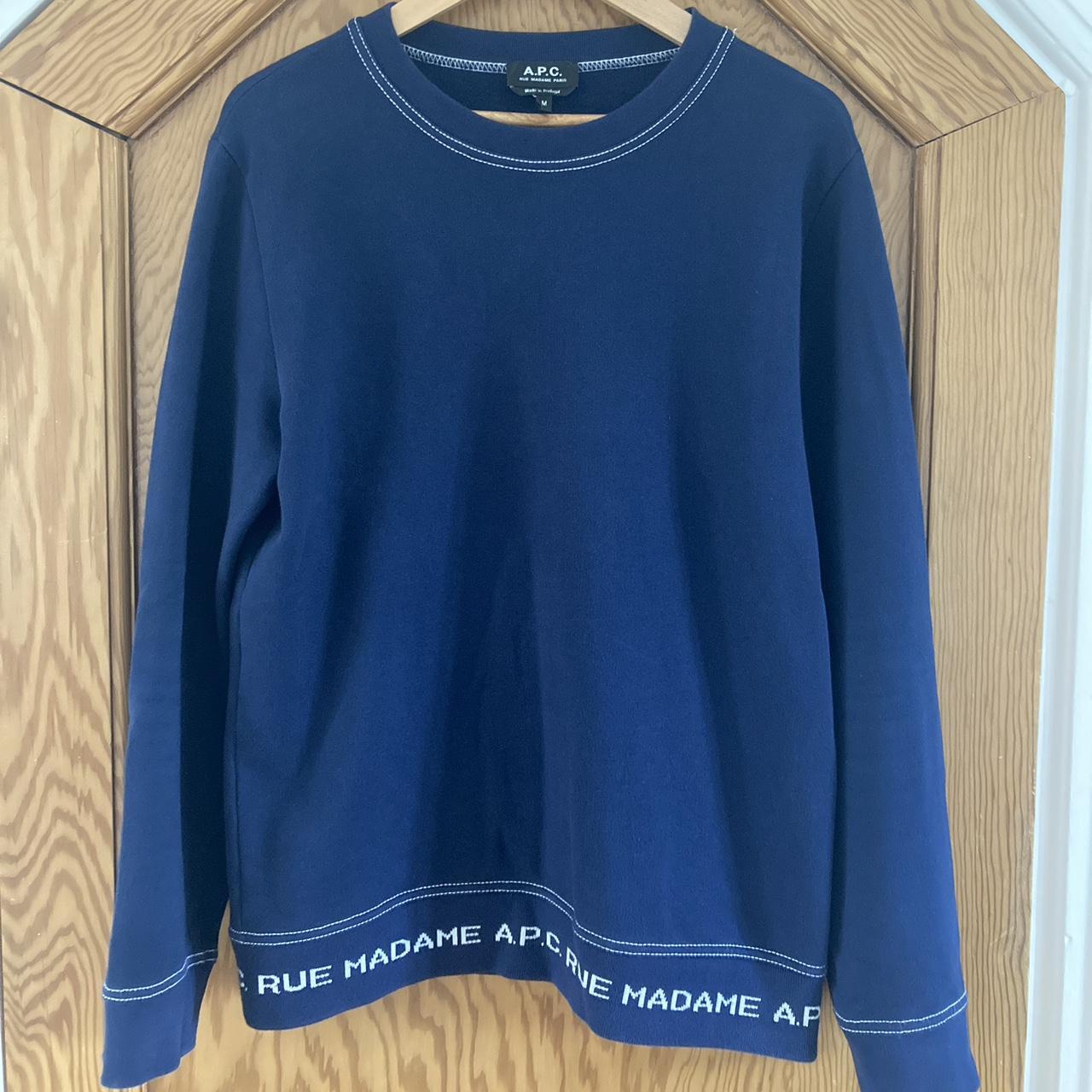 APC sweater Size M Fits slightly small Worn but... - Depop